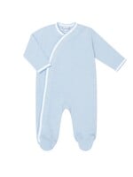 Nellapima Blue Bubble Crossover Footie 0-3 Months