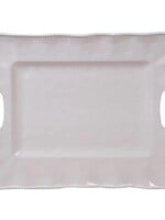 certified international Melamine Rectangle Tray with Handles 19"x15"