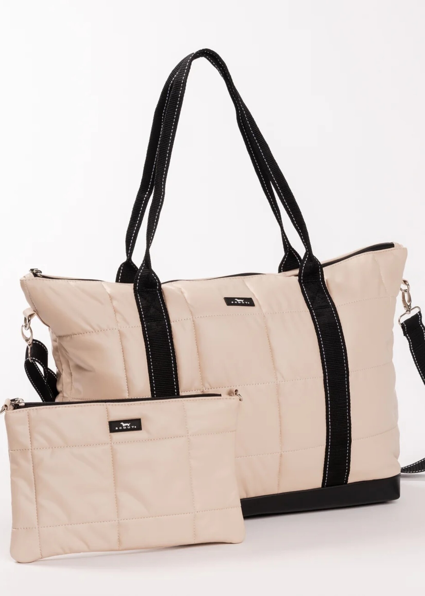 scout by bungalow Scout Triple Advisor Putty Box Quilted
