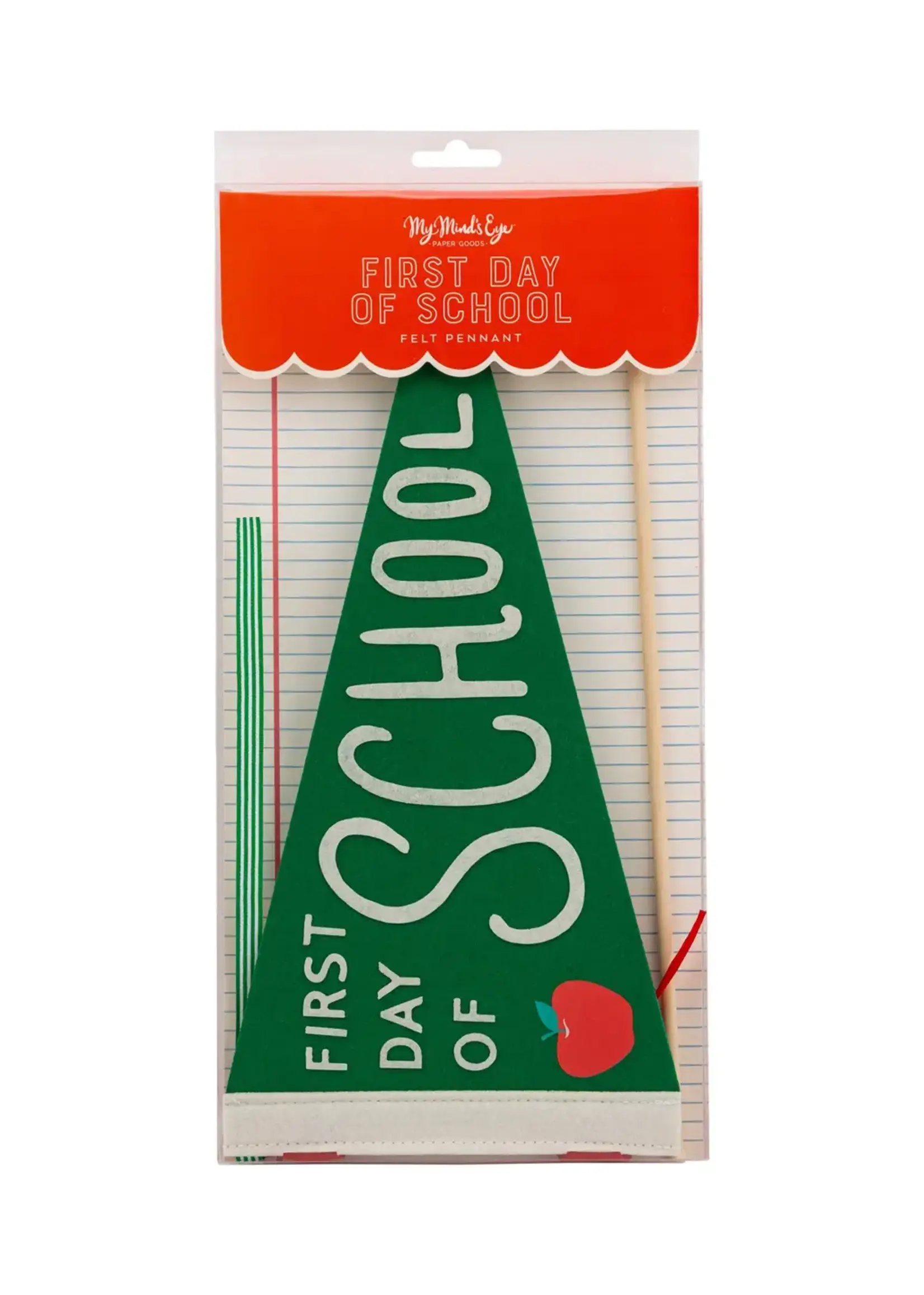 my minds eye First Day of School Pennant