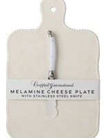 certified international Perlette Cheese Board with Knife