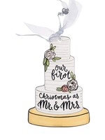 Glory Haus Wedding Cake Flat Ornament