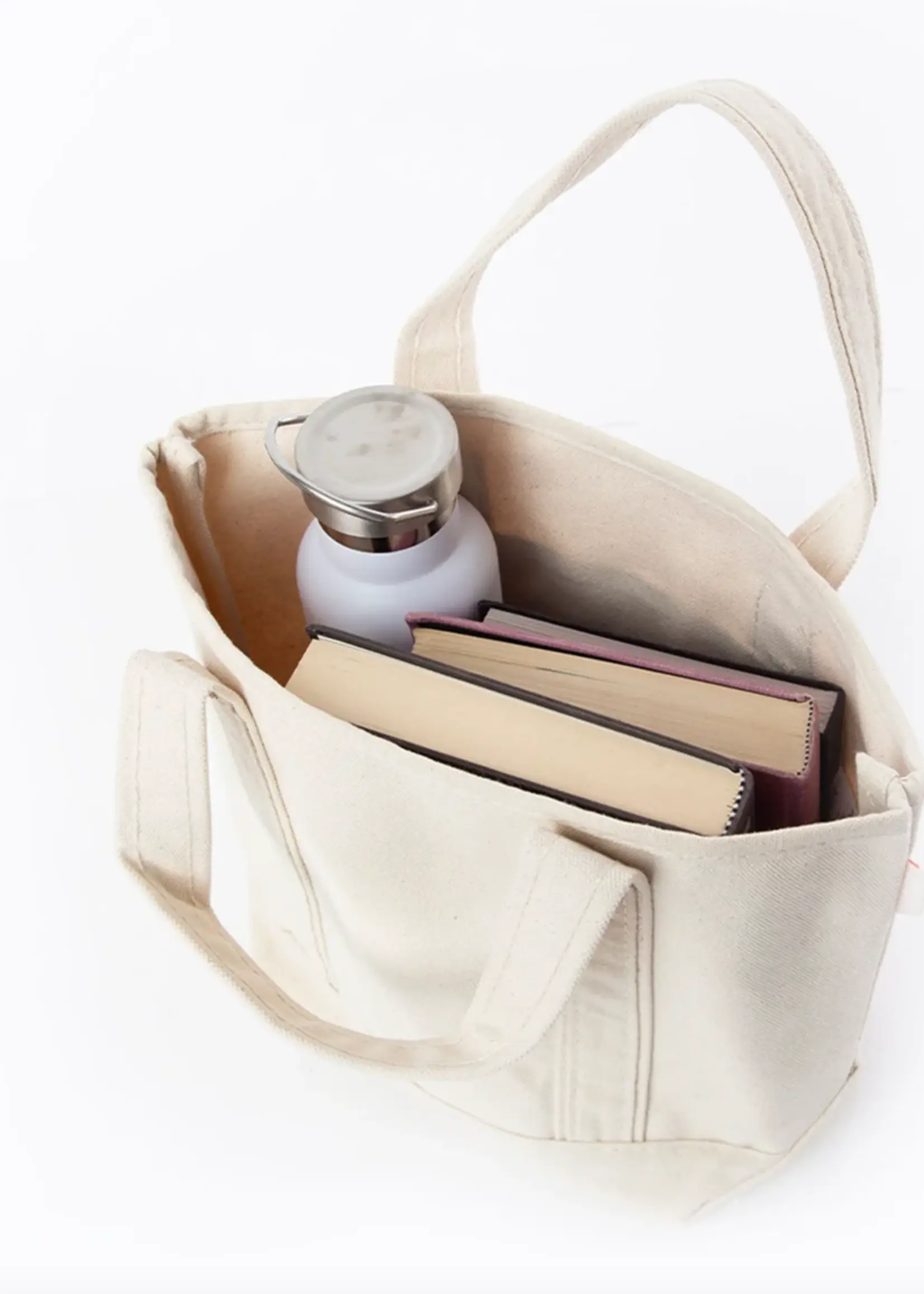 CB Station Handy Open Top Tote Natural