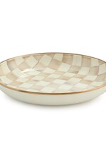Mackenzie-Childs Mocha Check Abundant Bowl