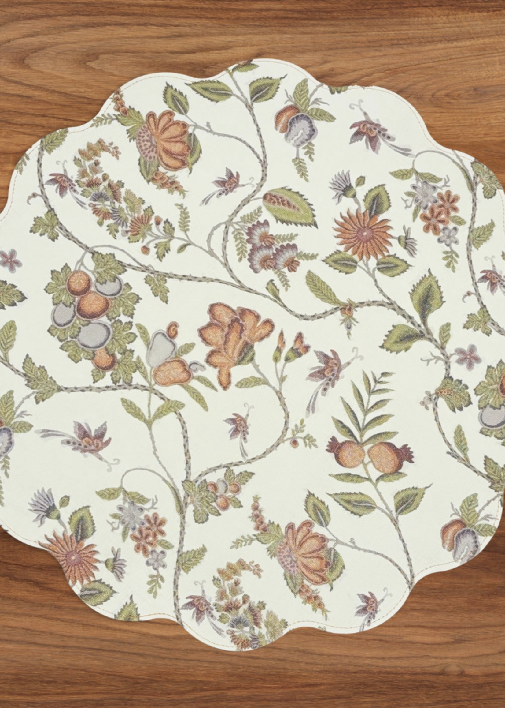 beatriz ball Vida Autumn and Branches Reversible Placemats Set of 4
