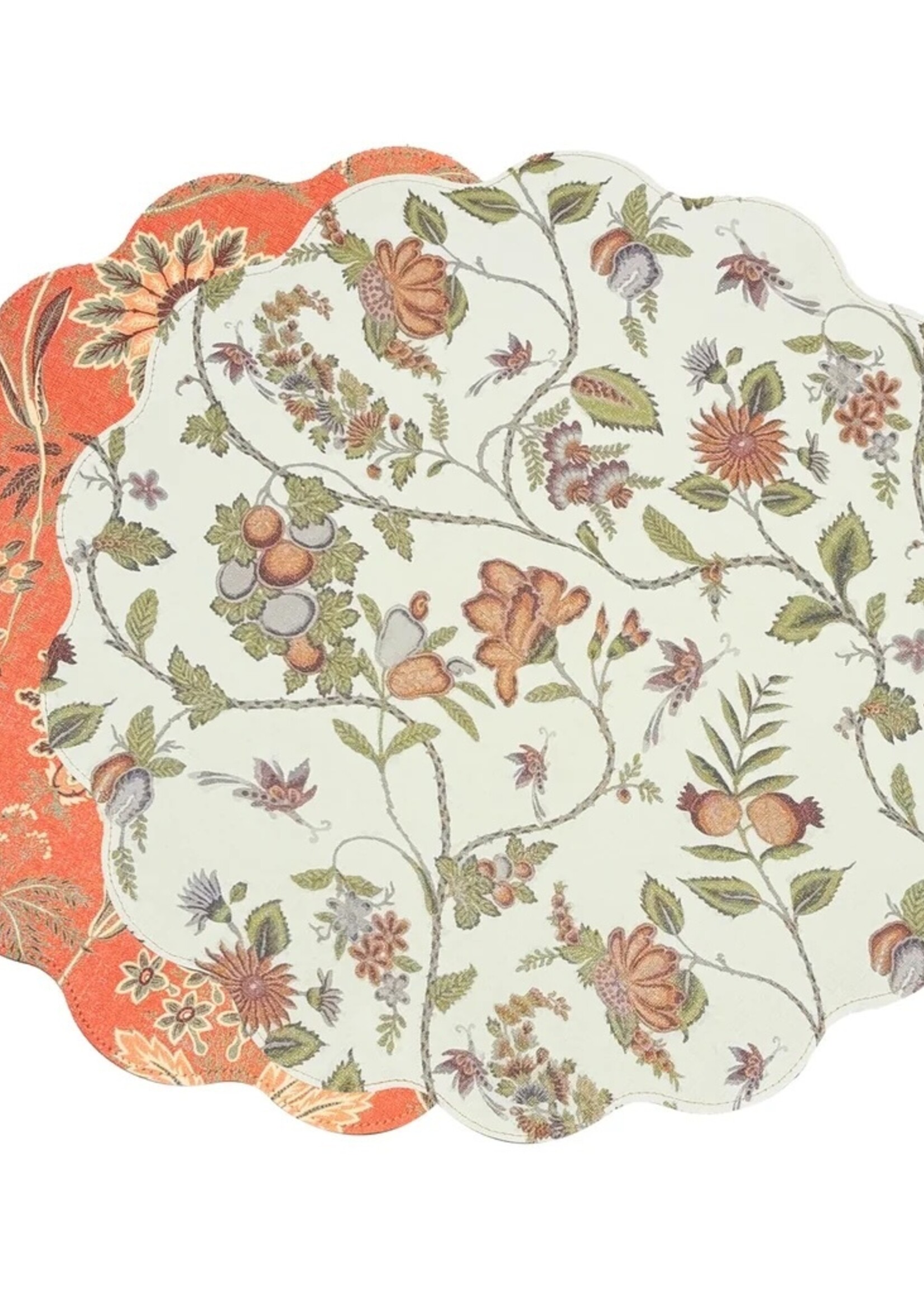 beatriz ball Vida Autumn and Branches Reversible Placemats Set of 4