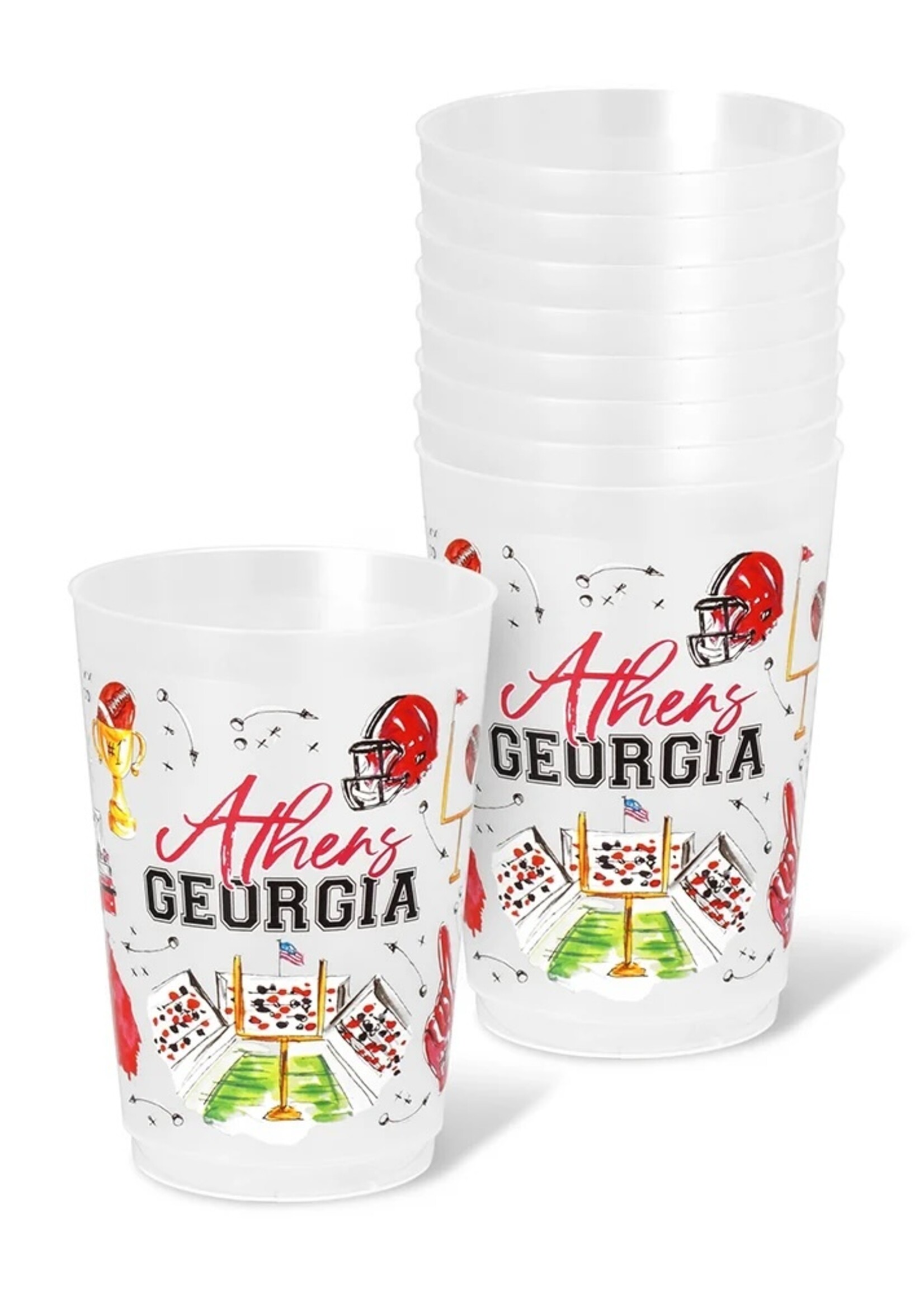 swig Tailgates in Athens Frost Flex Cups - set of 8