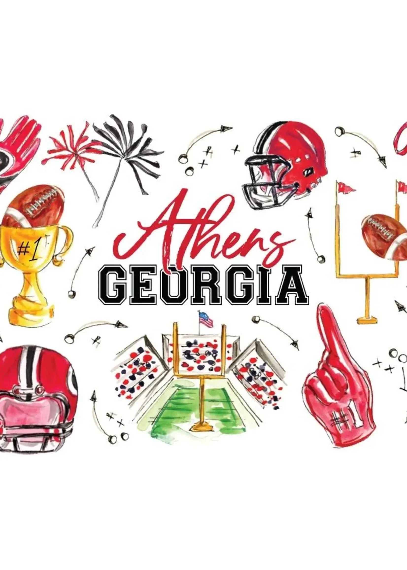 swig Tailgates in Athens Plastic Tumbler 24 oz