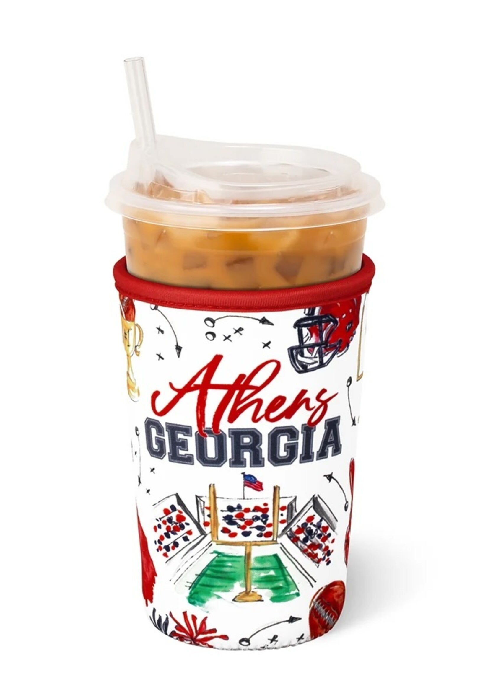 swig Tailgates in Athens Iced Cup Coolie - Med