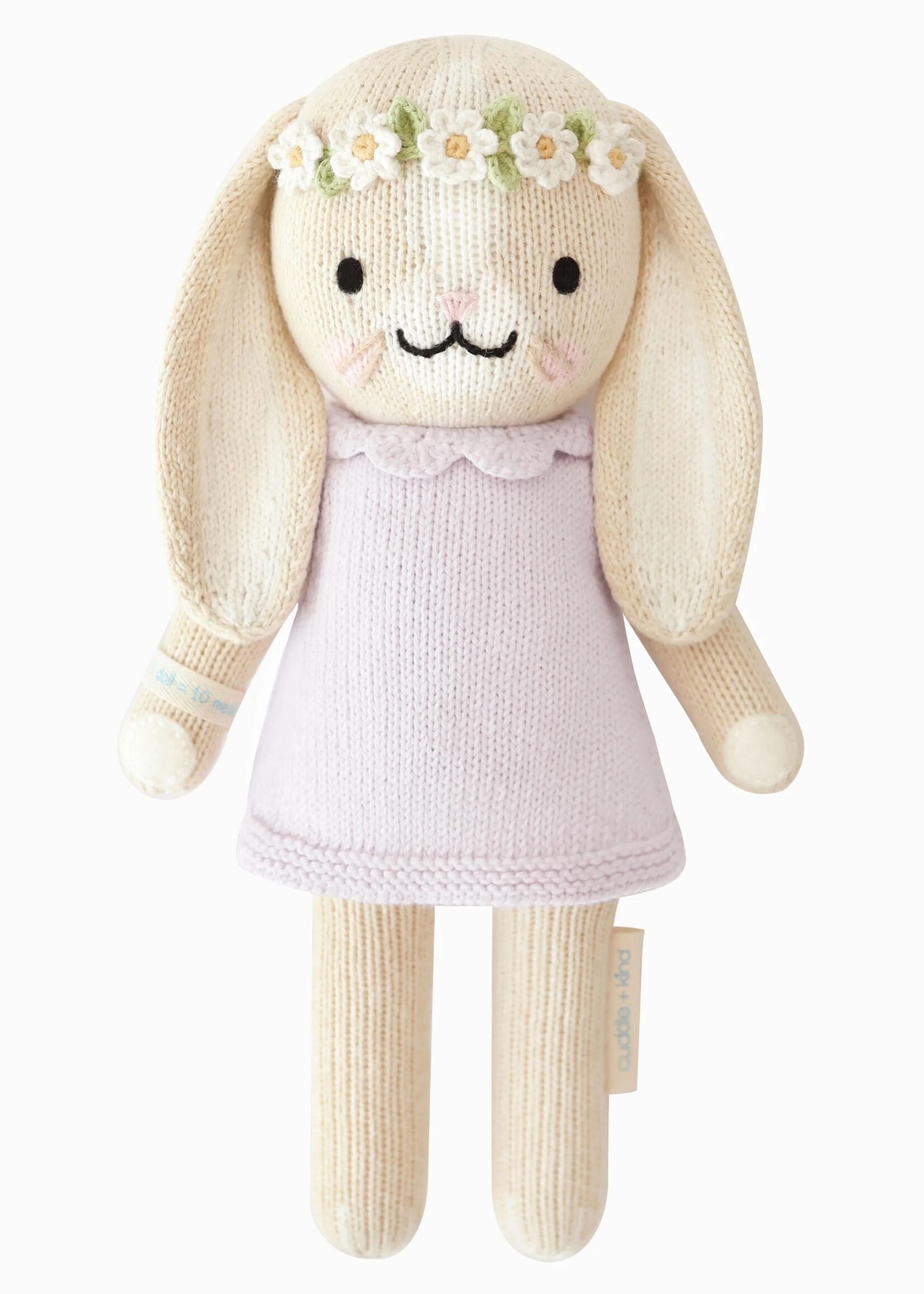 cuddle + kind Hannah the Bunny (Lavender) 13"