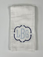 Monogrammed Burp Cloth