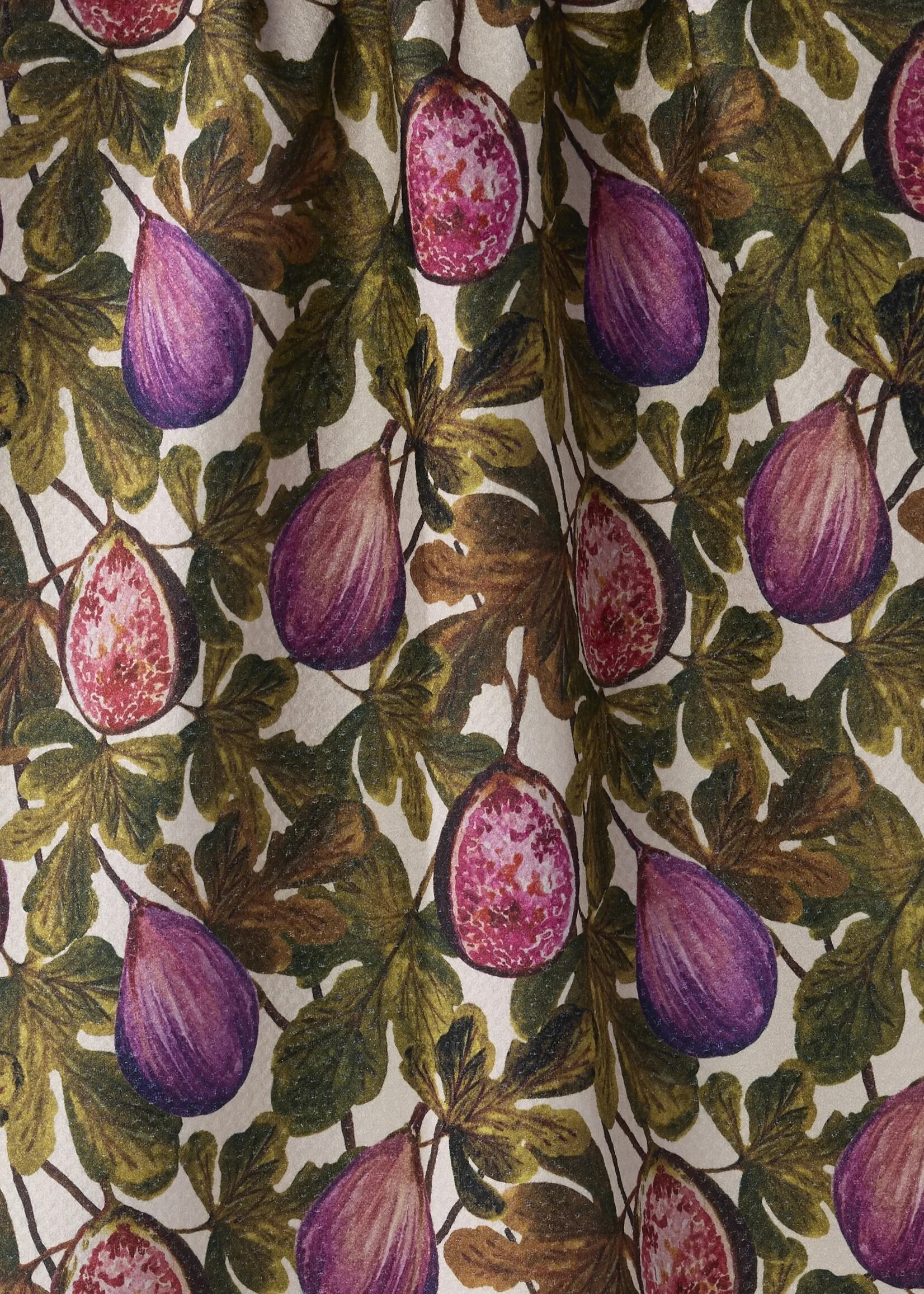 geometry Wild Fig Tea Towel