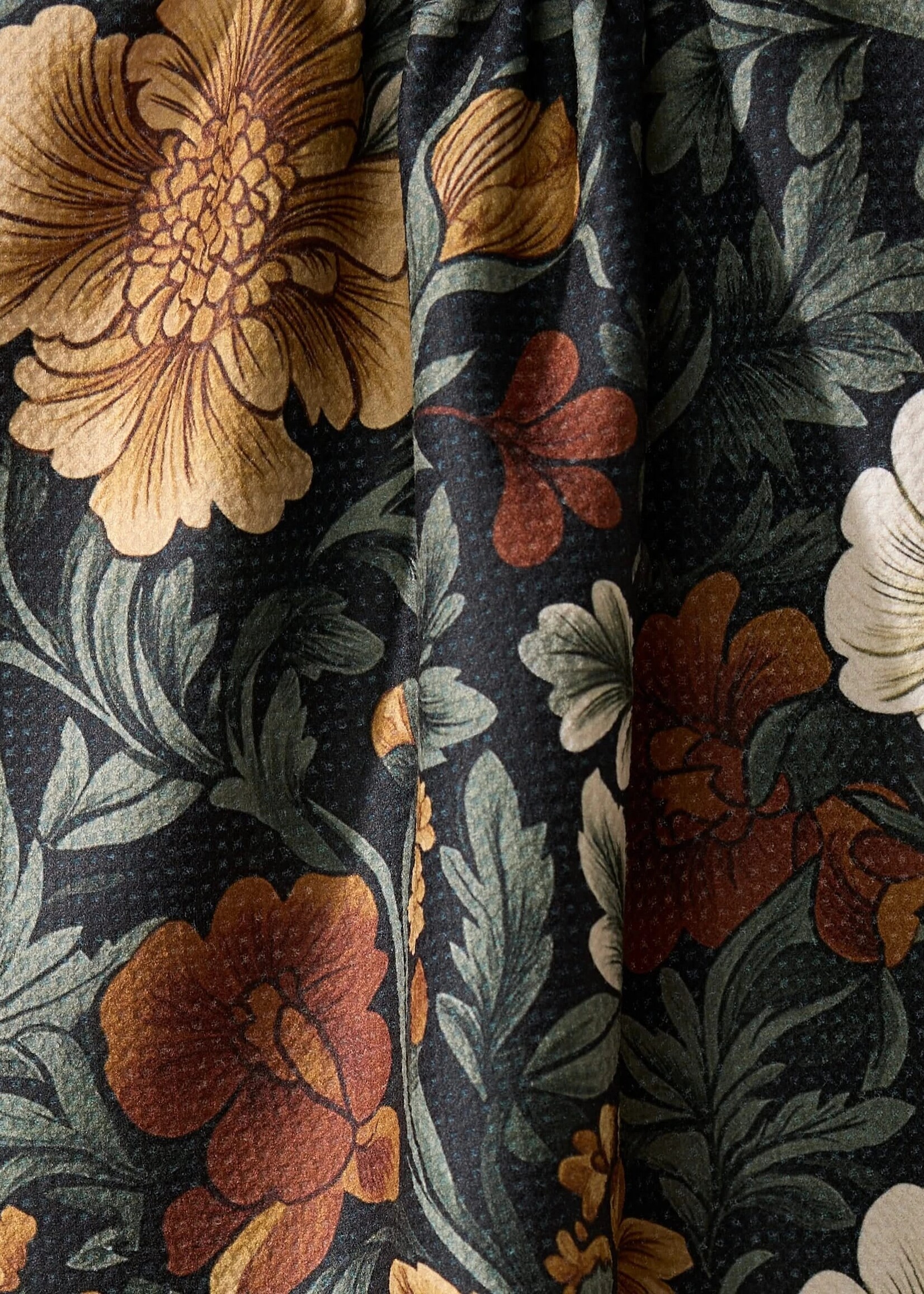geometry Classic Floral Tea Towel