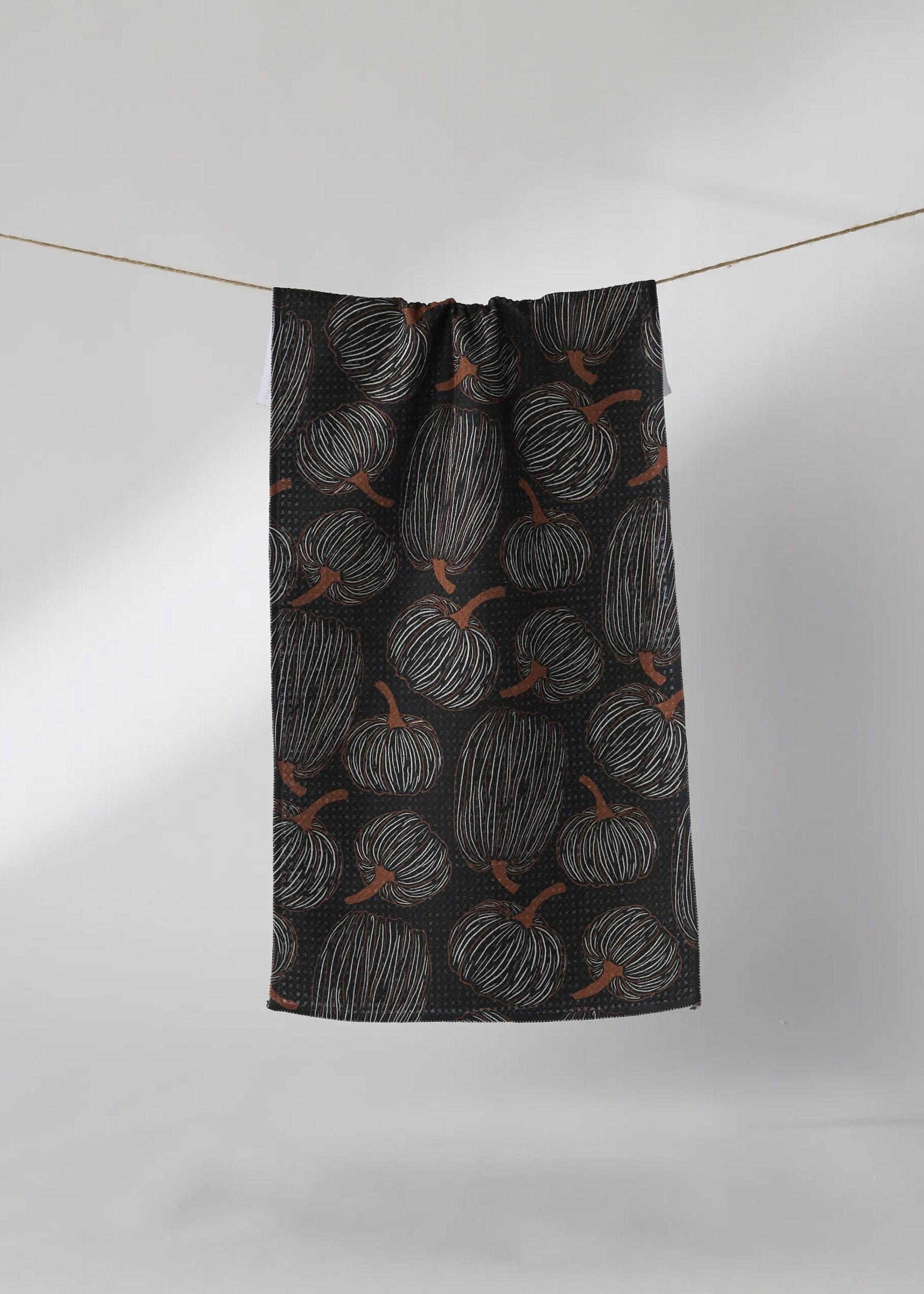 geometry Pinstripe Patch Bar Towel