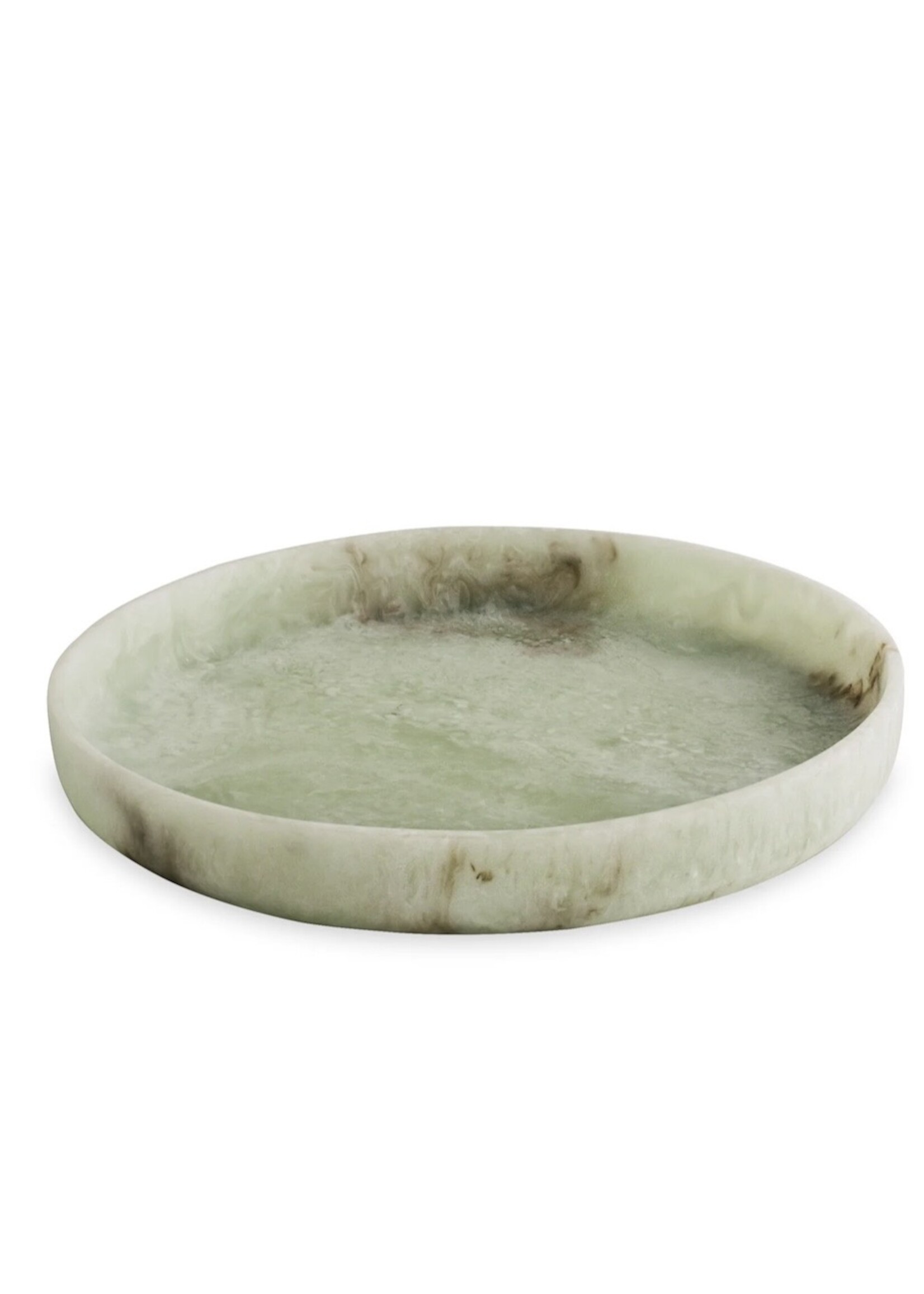 beatriz ball Giada Round Tray (Jade Swirl)