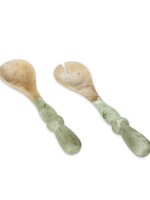 beatriz ball Giada Salad Servers (Jade Swirl)