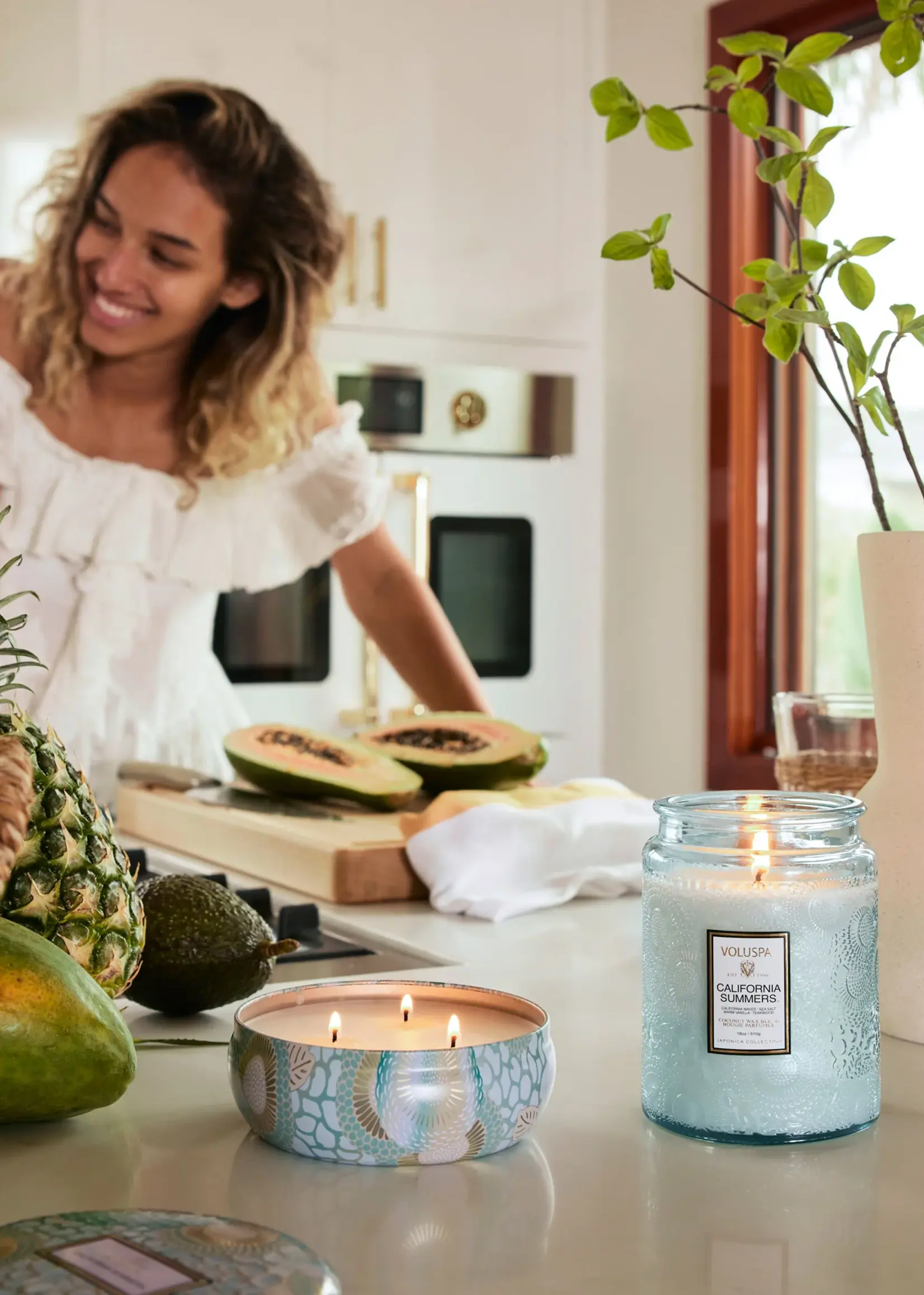 voluspa Voluspa California Summers 18 oz Large Jar Candle