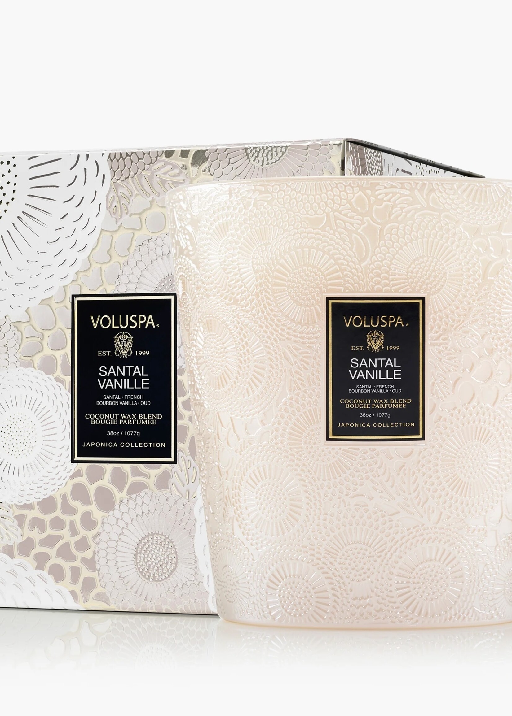 voluspa Voluspa Santal Vanille 3 Wick Hearth Candle