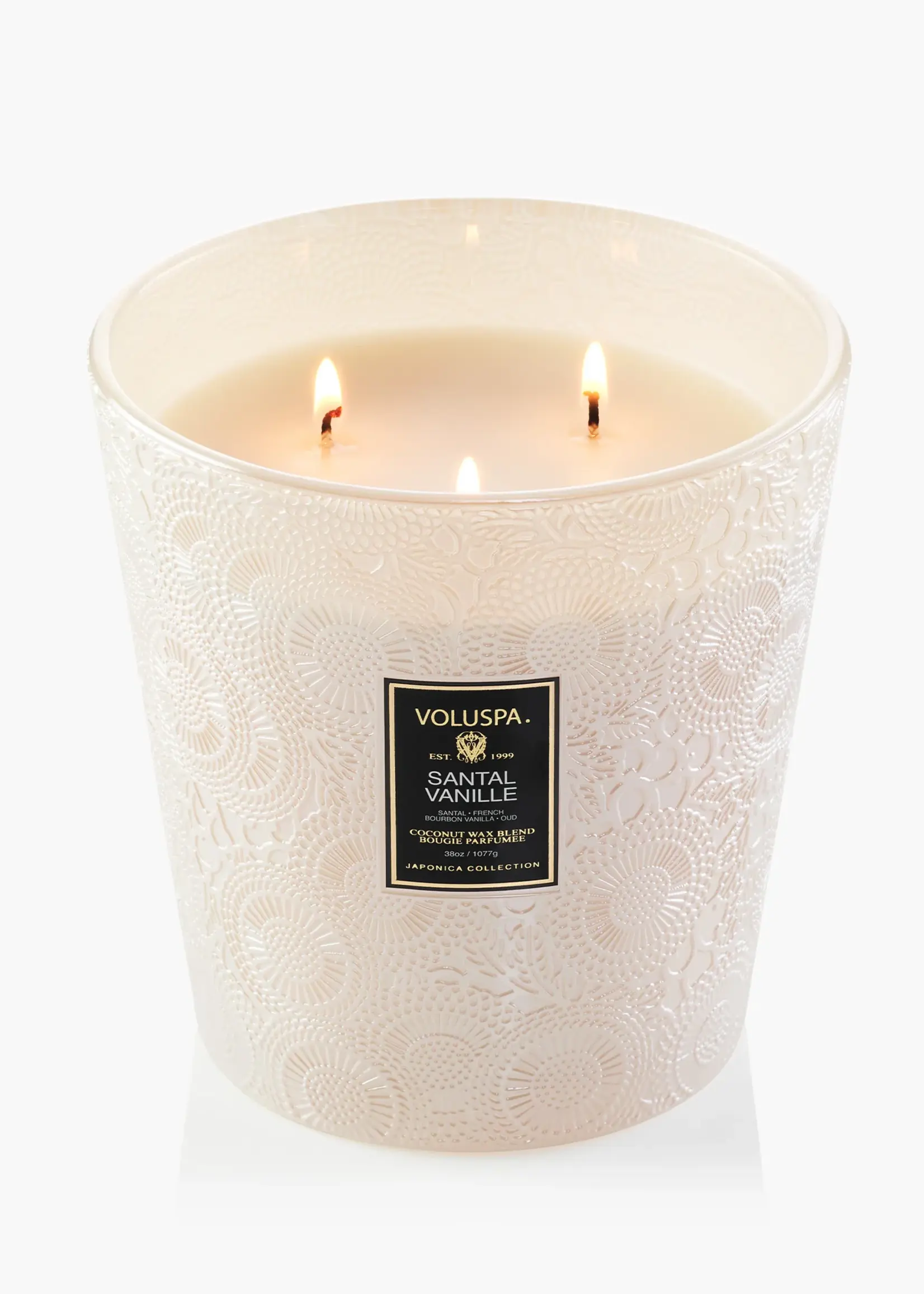 voluspa Voluspa Santal Vanille 3 Wick Hearth Candle