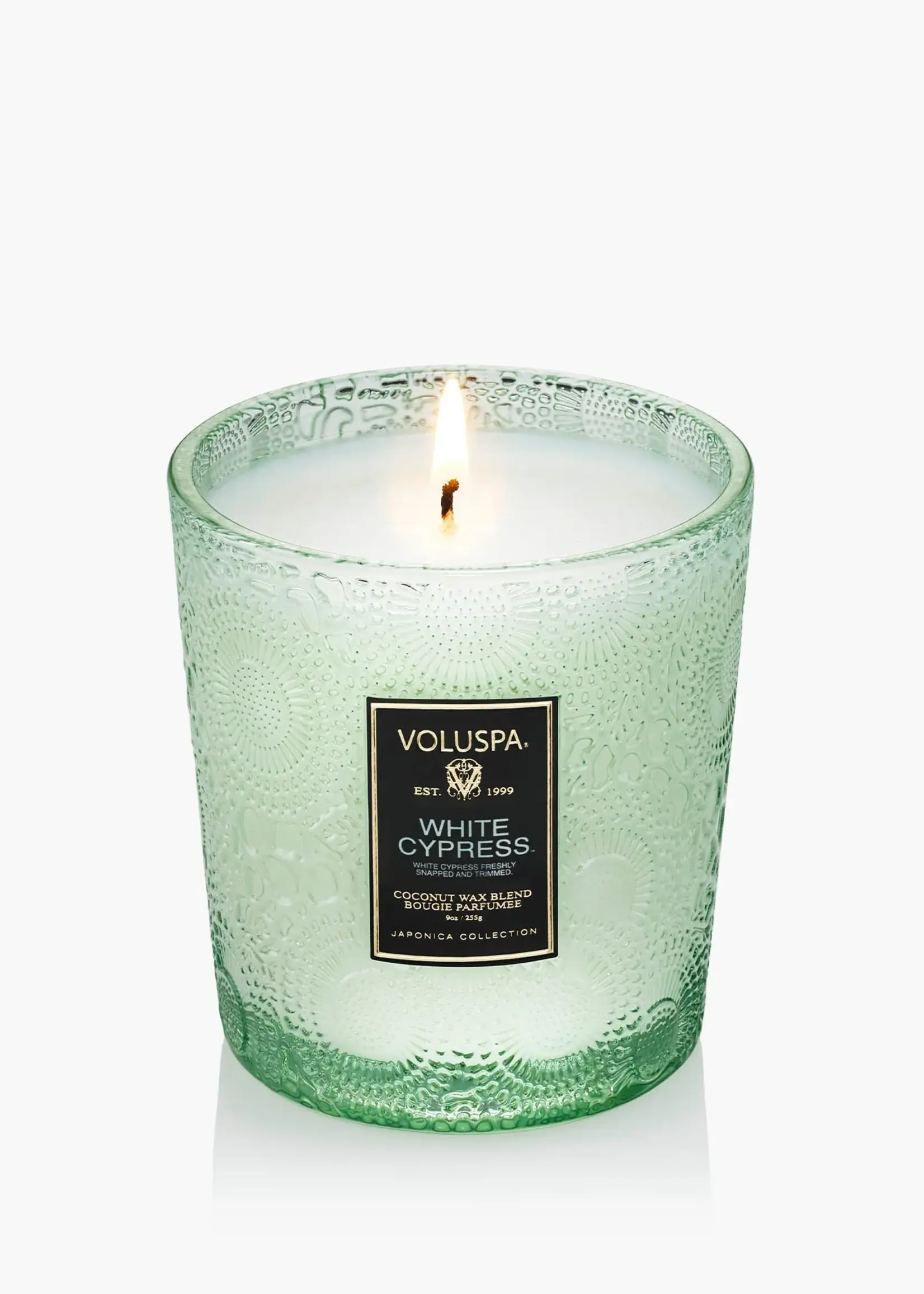 voluspa Voluspa White Cypress 9 oz Classic Candle