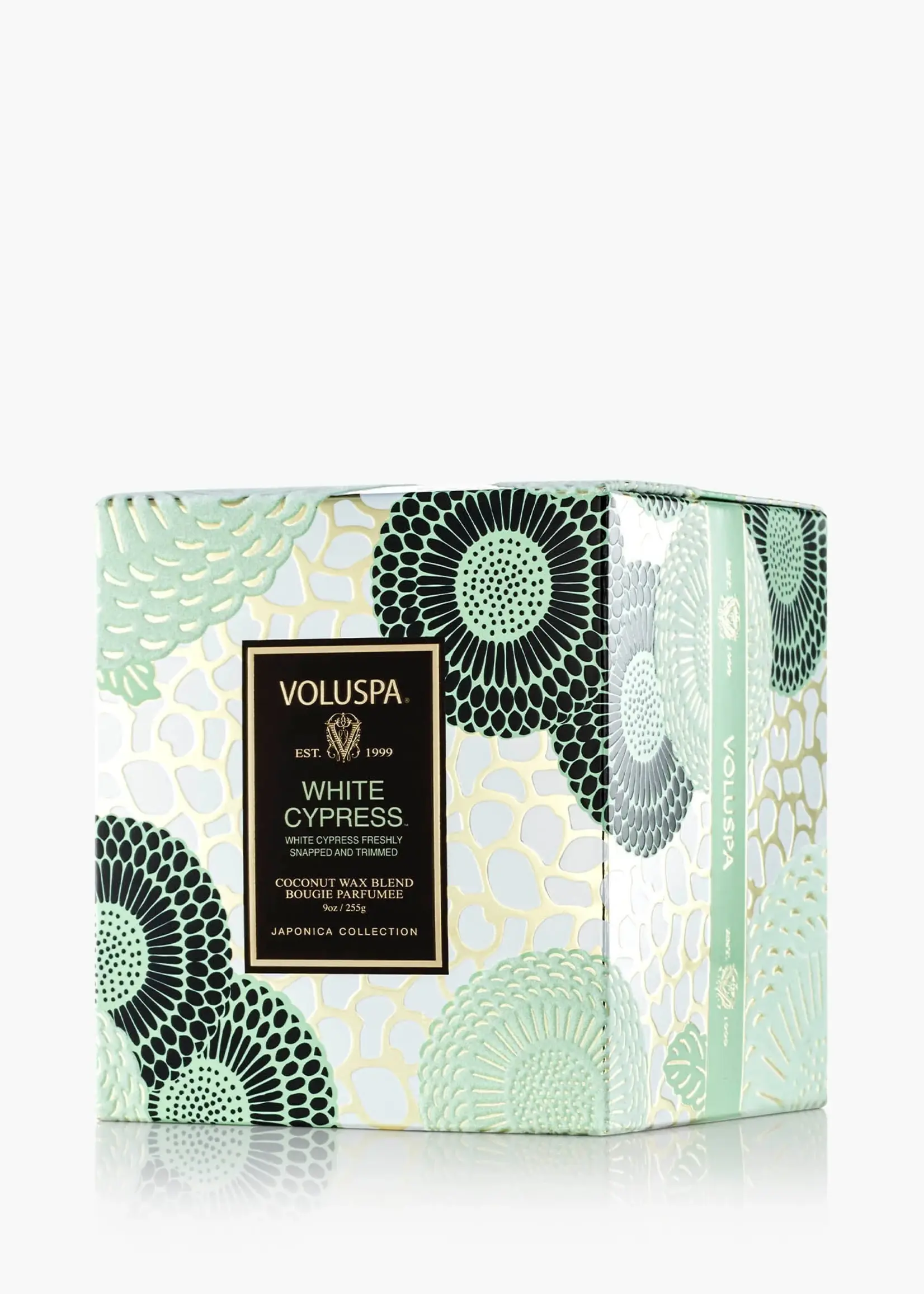 voluspa Voluspa White Cypress 9 oz Classic Candle