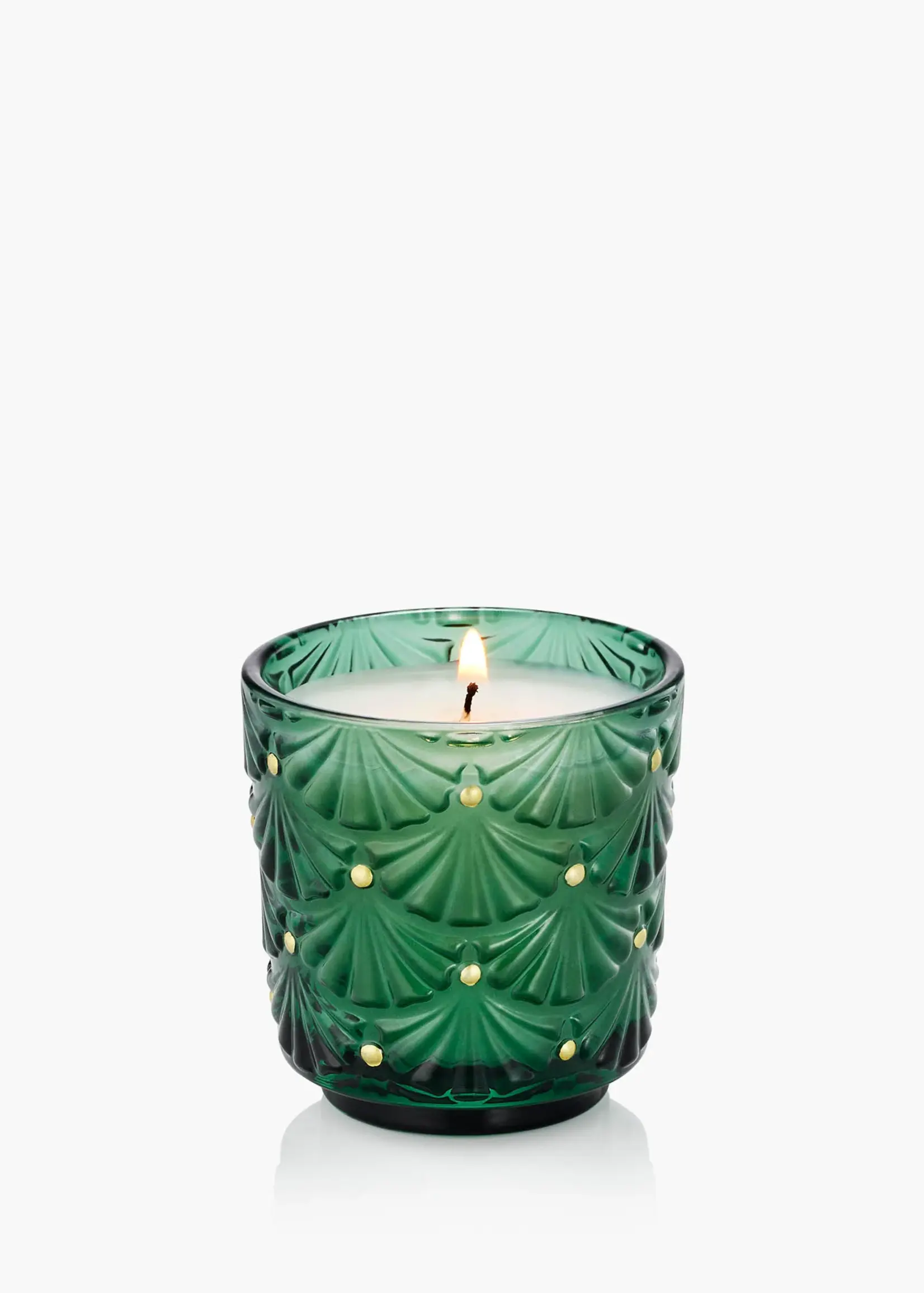 voluspa Noble Fir Garland Boxed Pedestal Candle