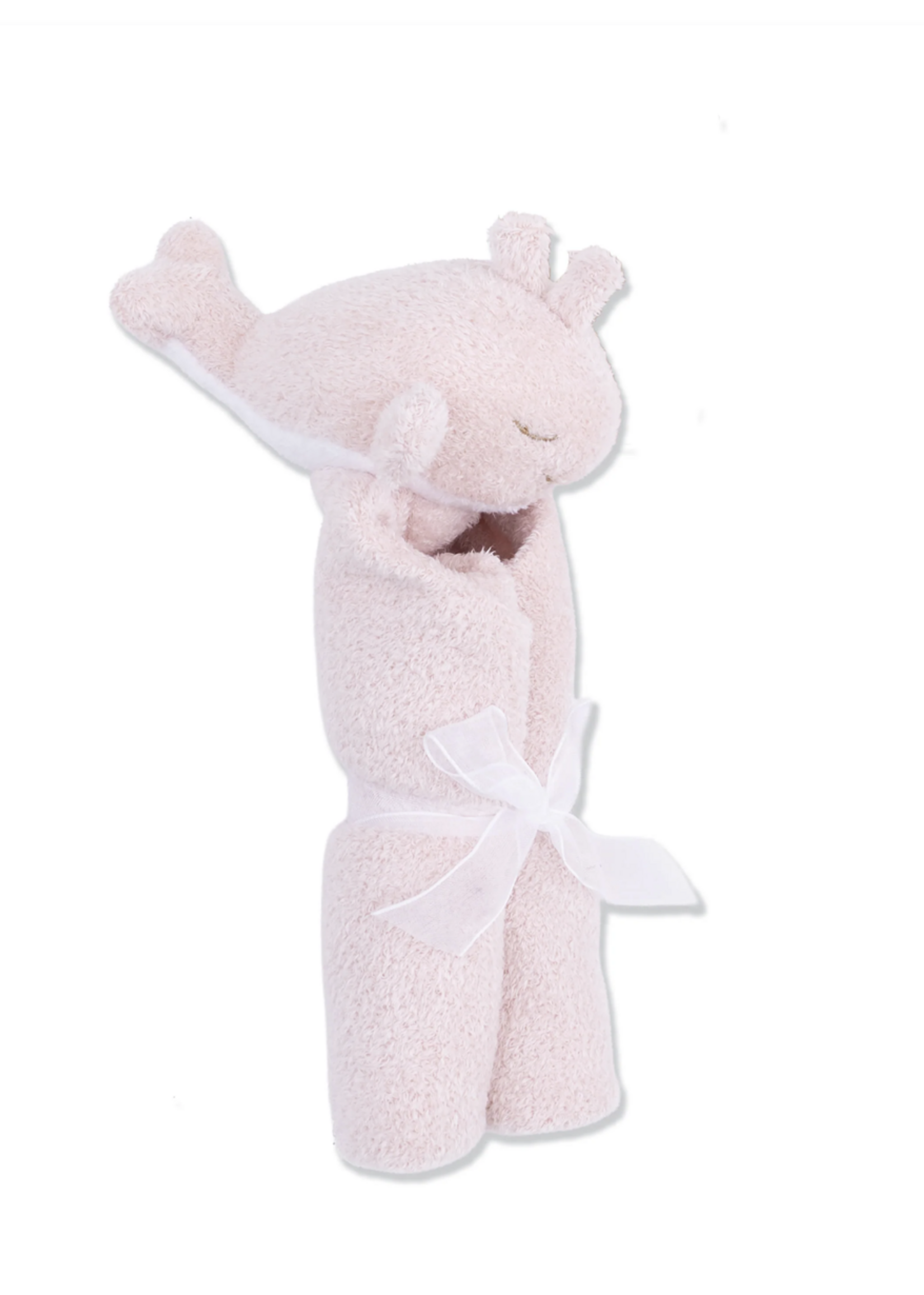 Angel Dear Angel Dear Blankie - Blush Whale