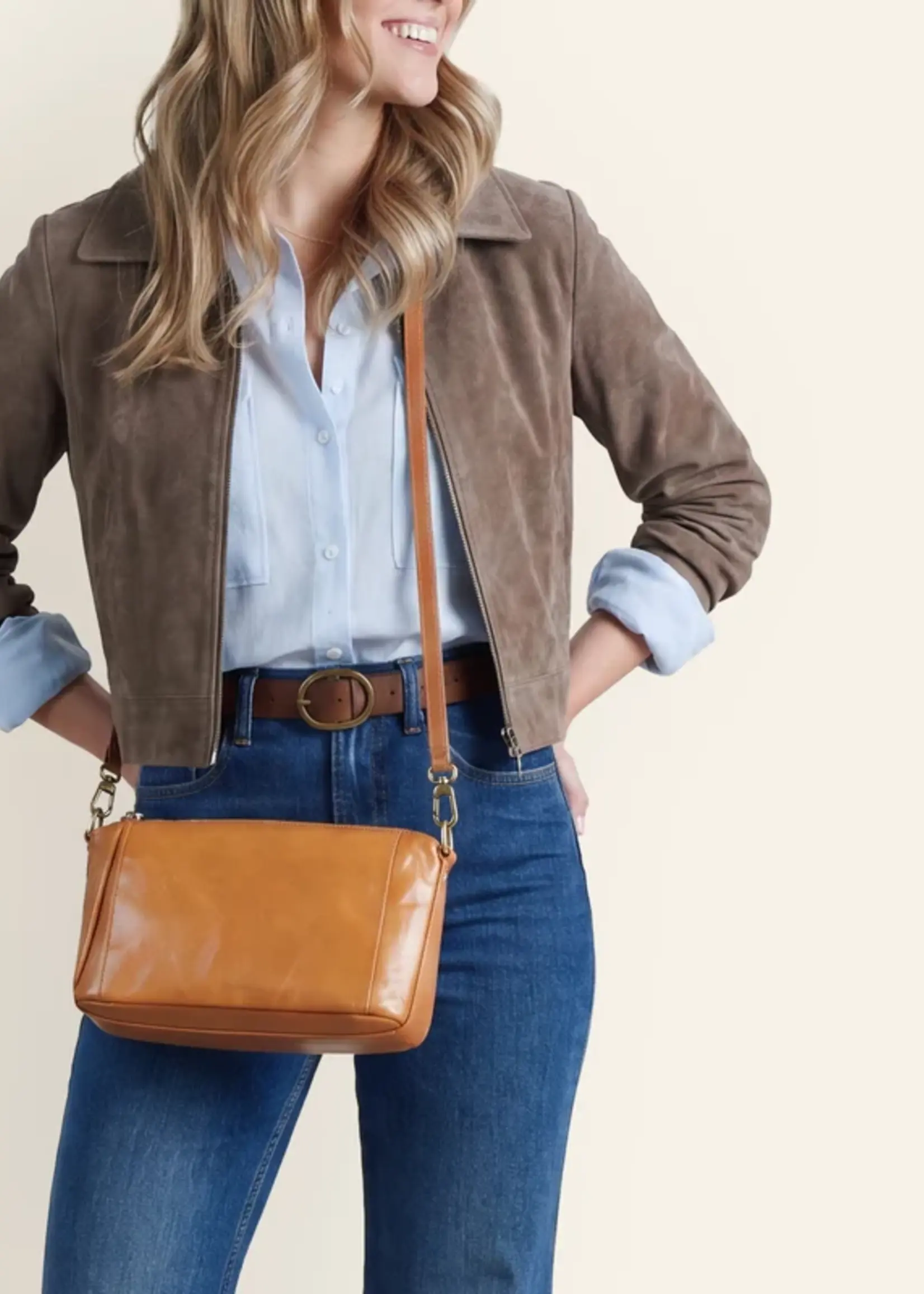 hobo Darcy Carry All Crossbody - Natural