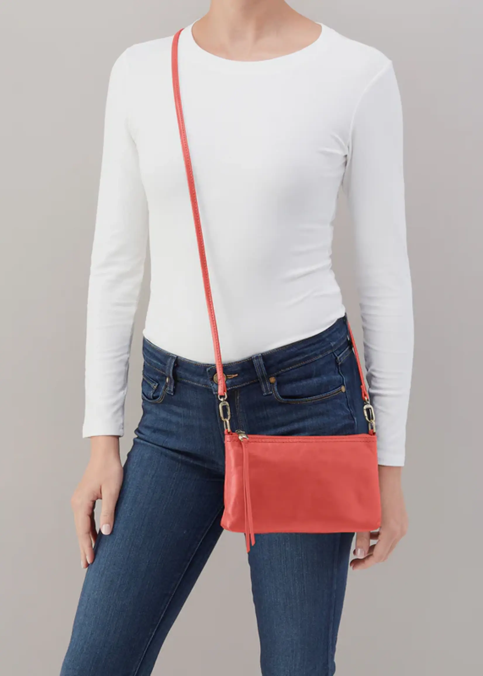 hobo Hobo Darcy Crossbody Pink Mirage