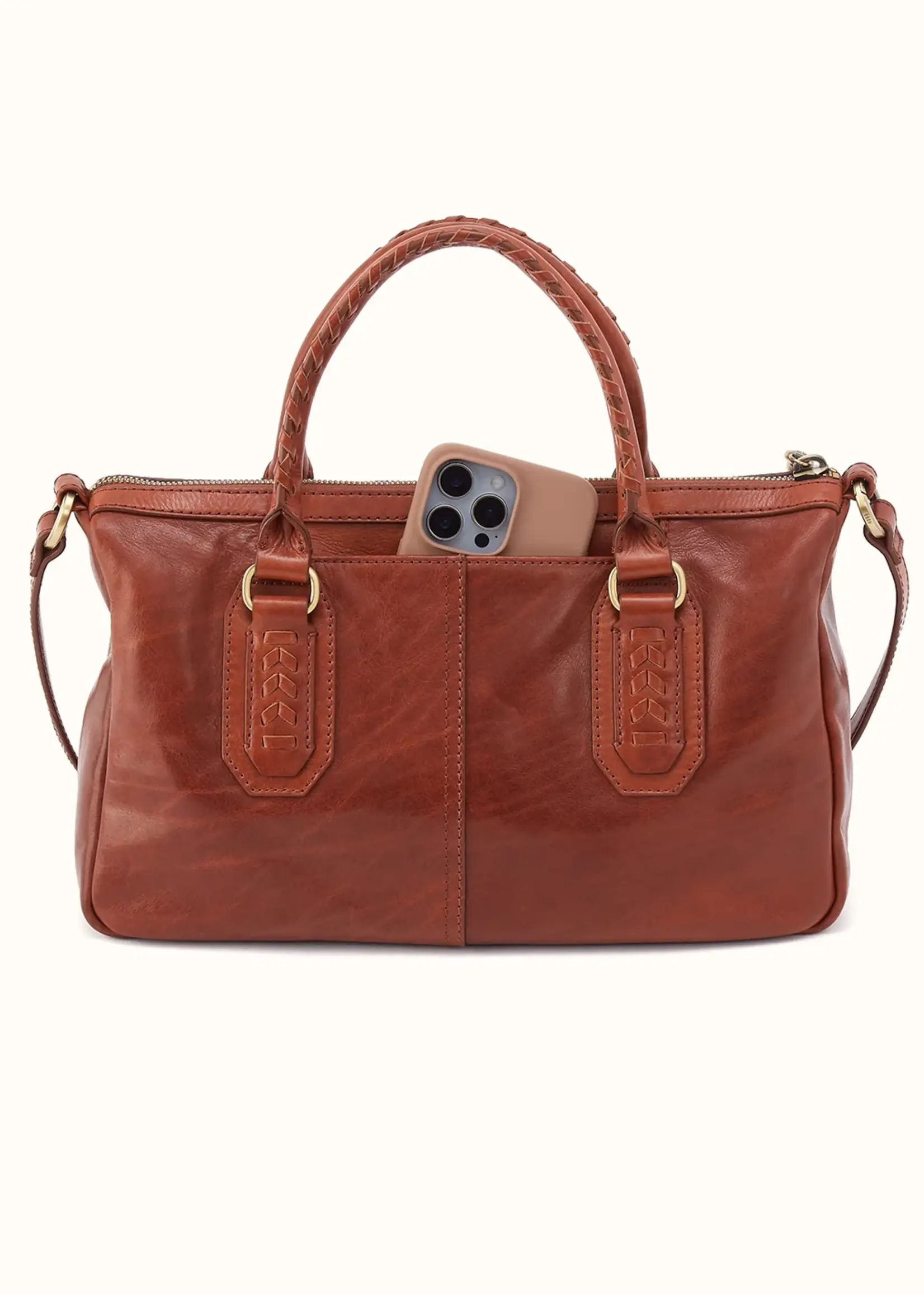 hobo Expedition Satchel Pecan Ridge