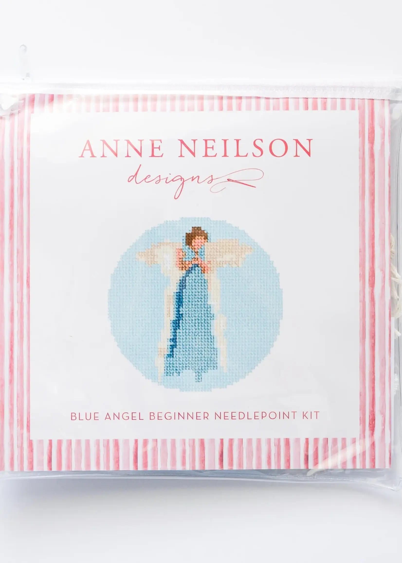 Anne Neilson Home Anne Neilson Blue Angel Needlepoint Kit