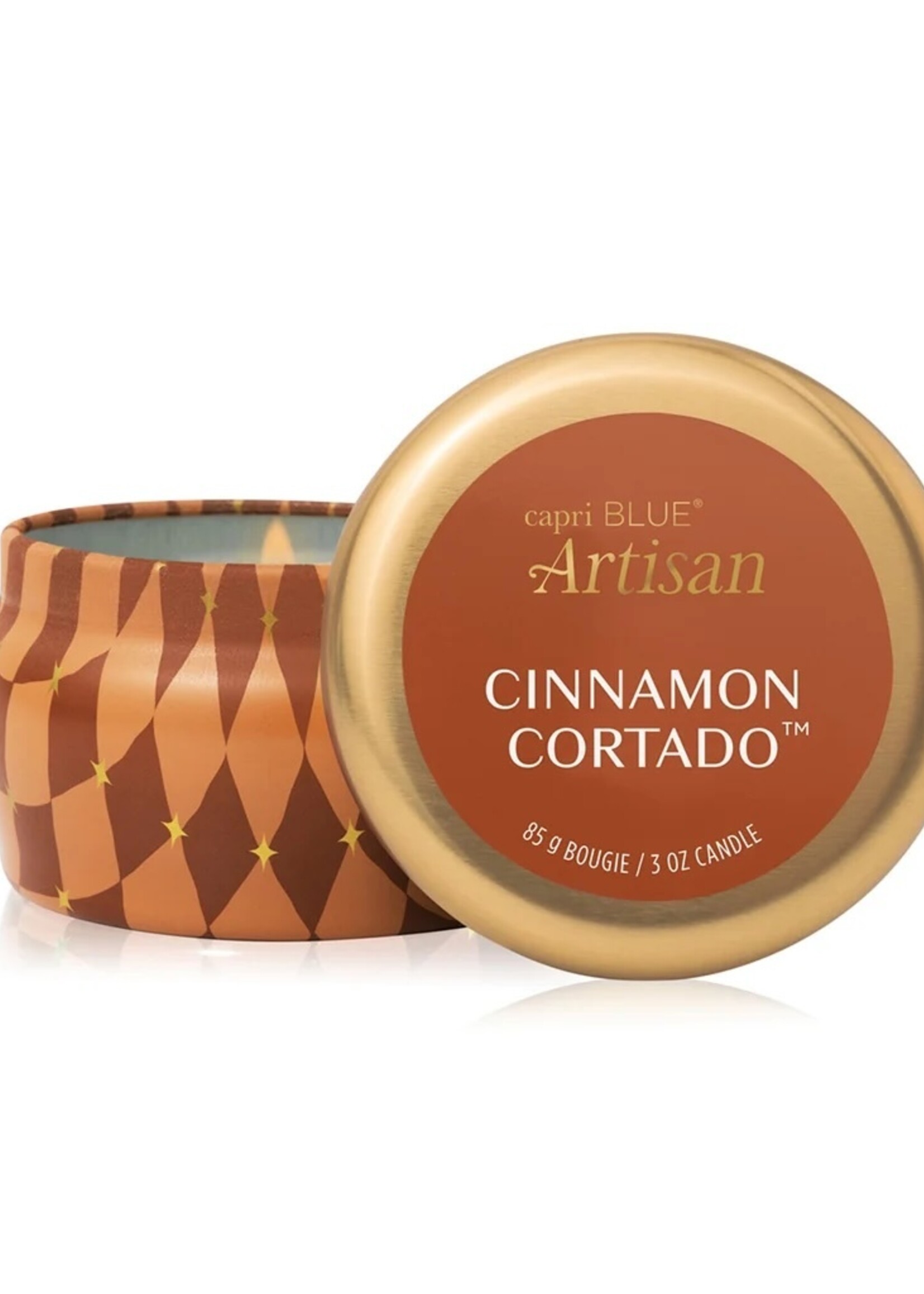Capri Blue Cinnamon Cortado Mini Tin