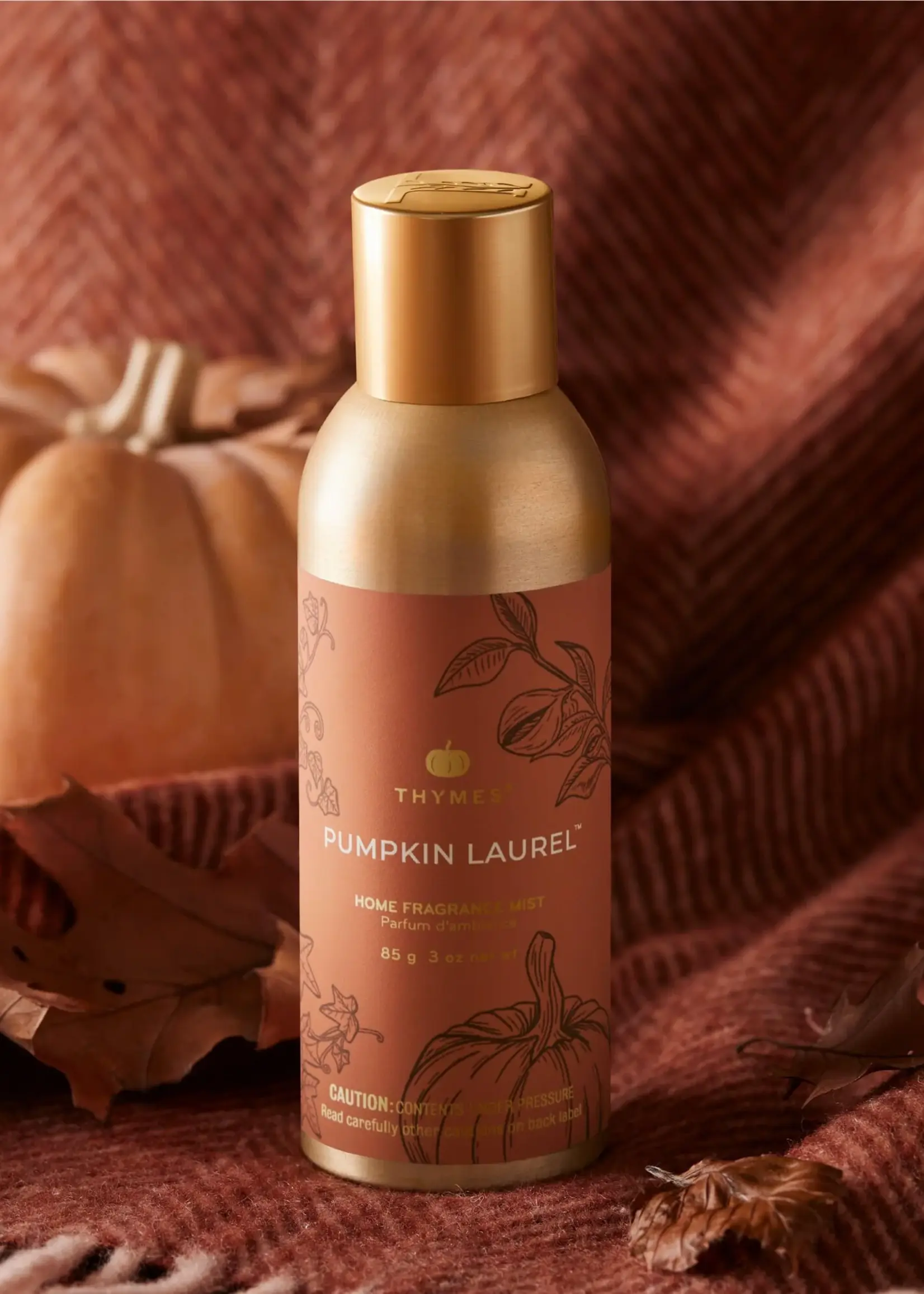 Thymes Pumpkin Laurel Home Fragrance Mist