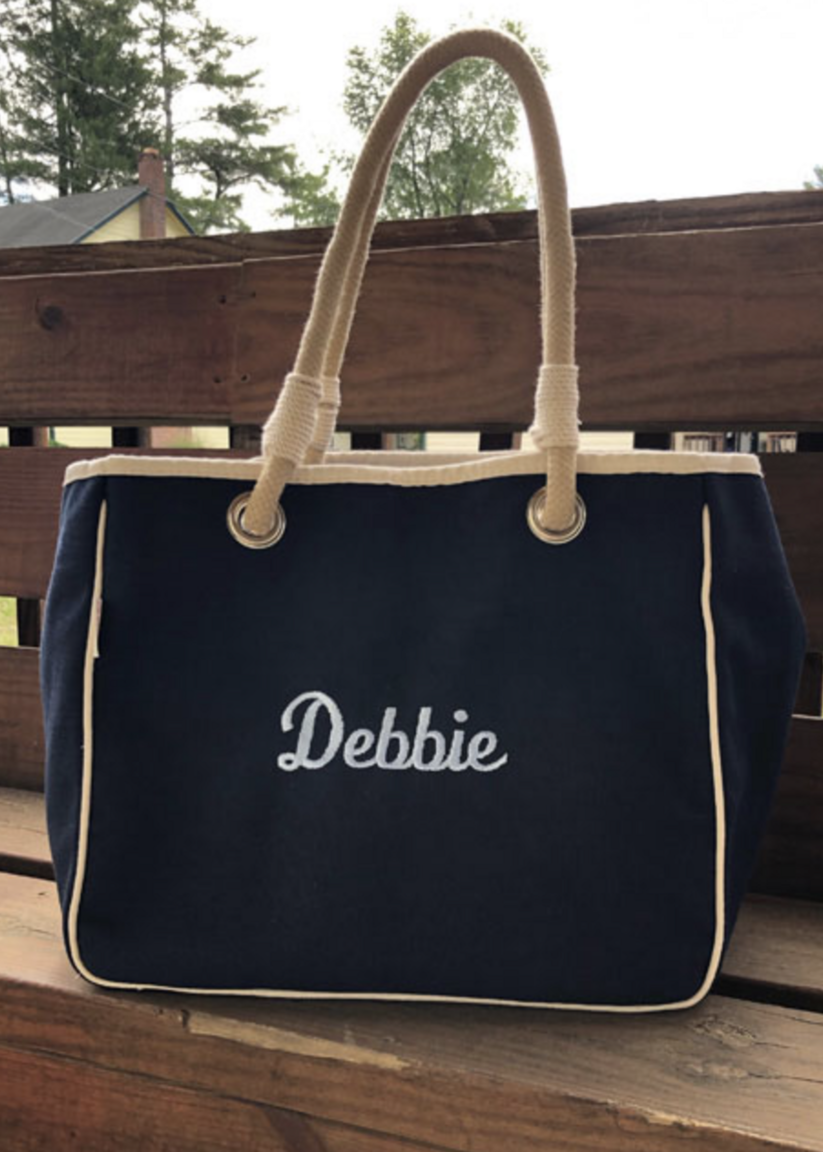 CB Station Rope Tote Solid Navy