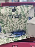 bourbon & bamboo Fern Floral Essentails Bag