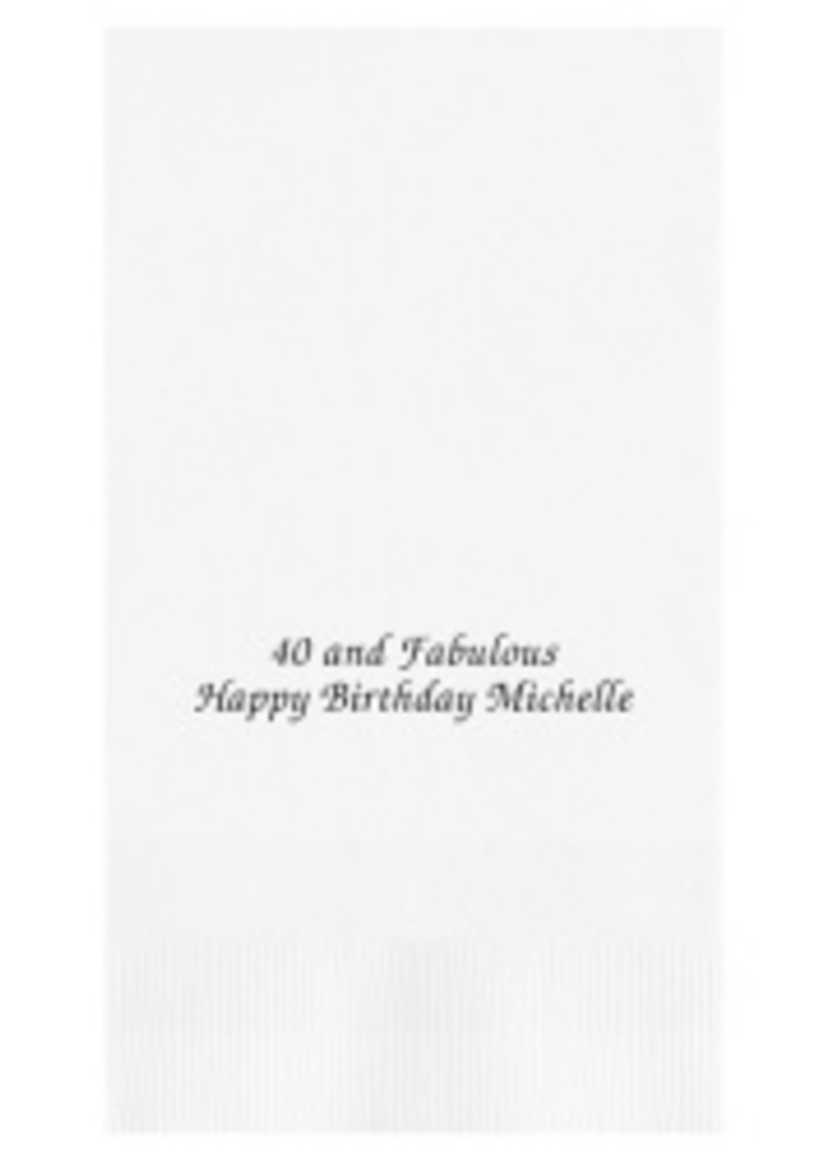 Embossed Graphics Chesterfield Guest Napkins (Set of 100)