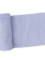 Angel Dear Chenille  Blanket - Dusty Blue
