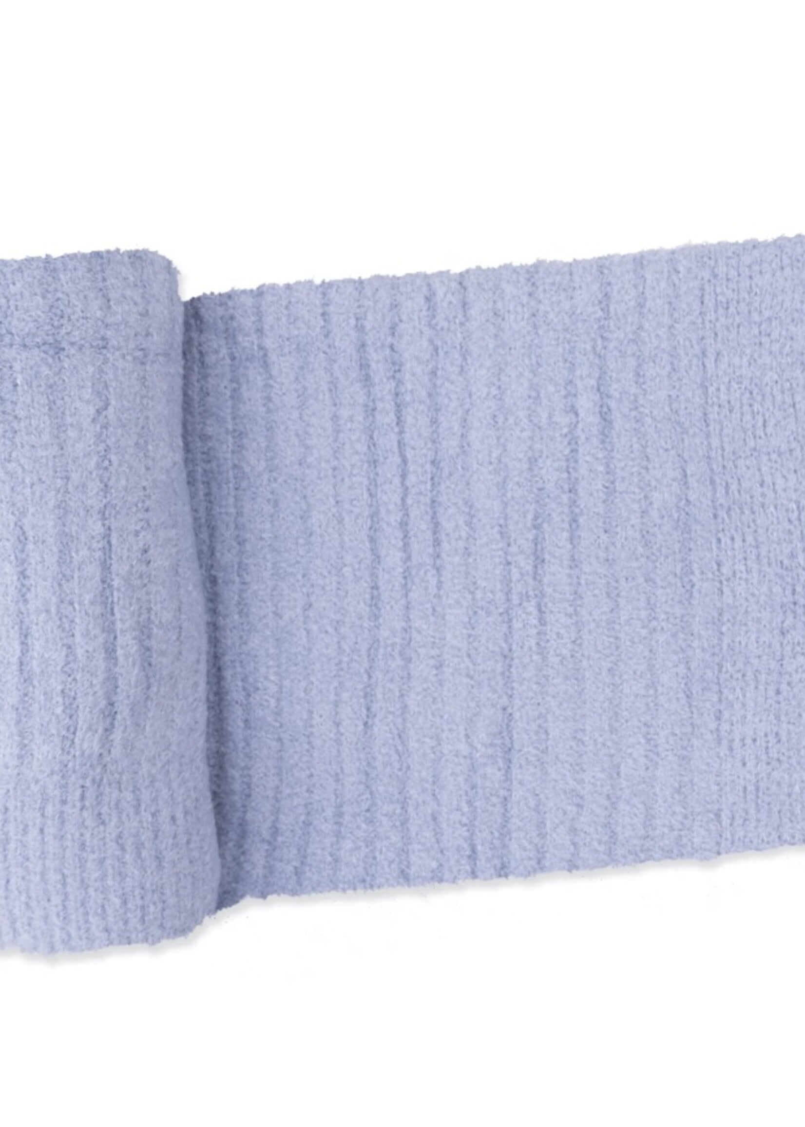 Angel Dear Chenille  Blanket - Dusty Blue