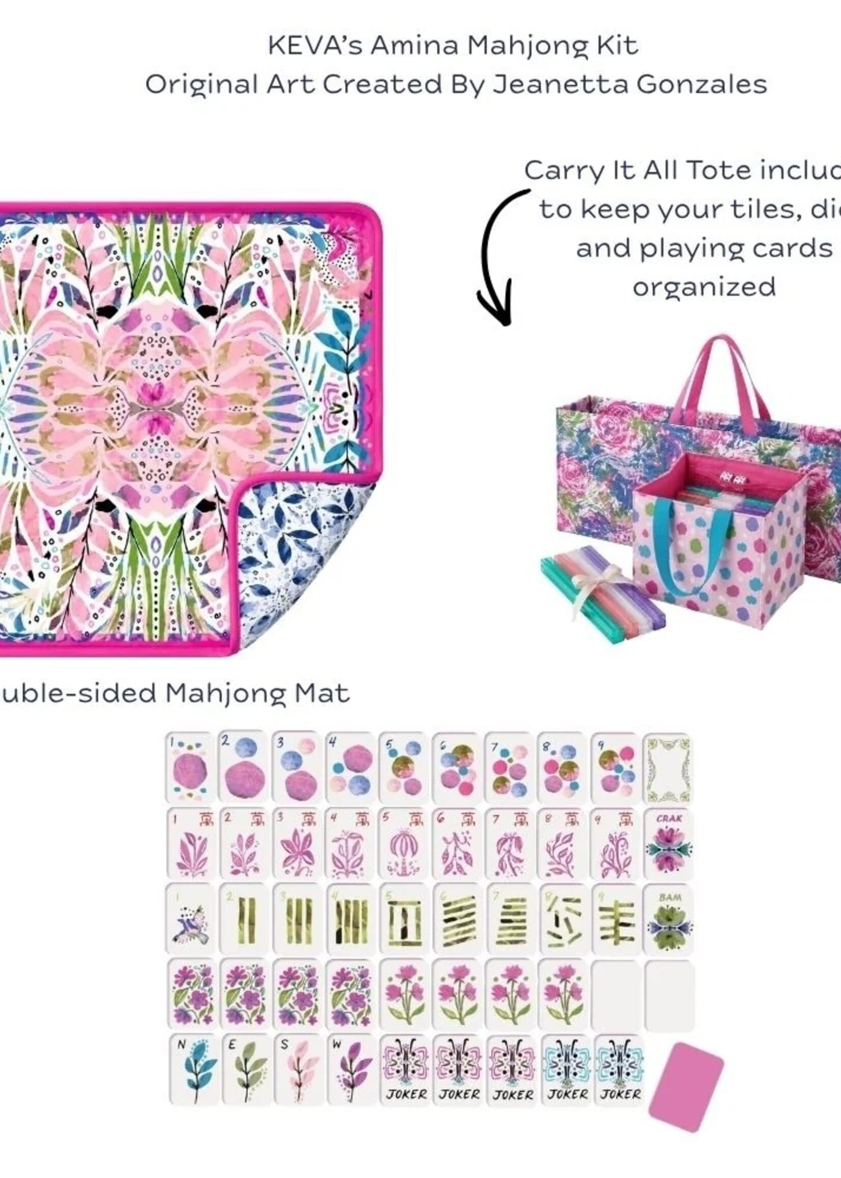 KEVA Amina Mahjong Kit