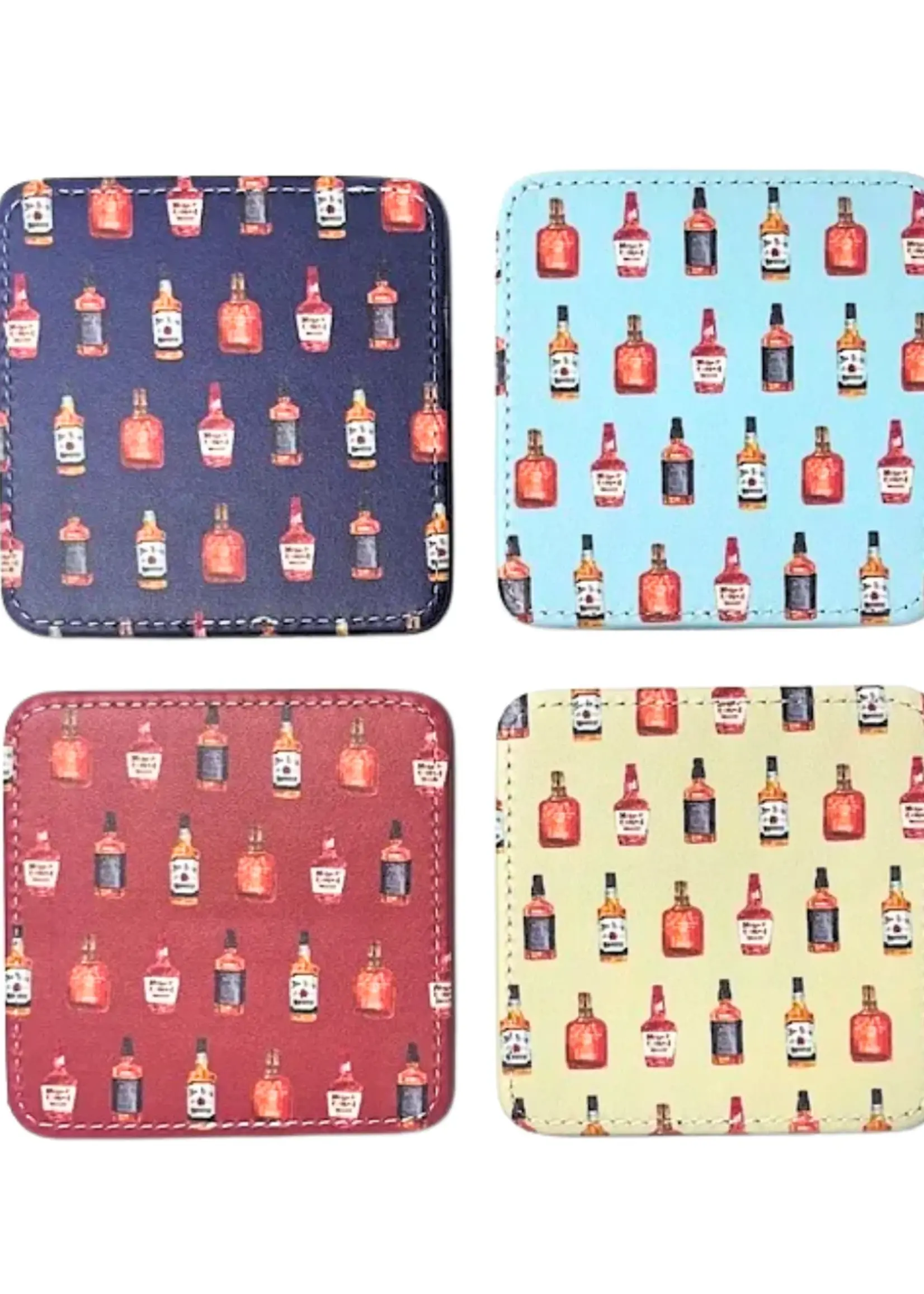 KEVA Coaster Set/4 - Bourbon Trail