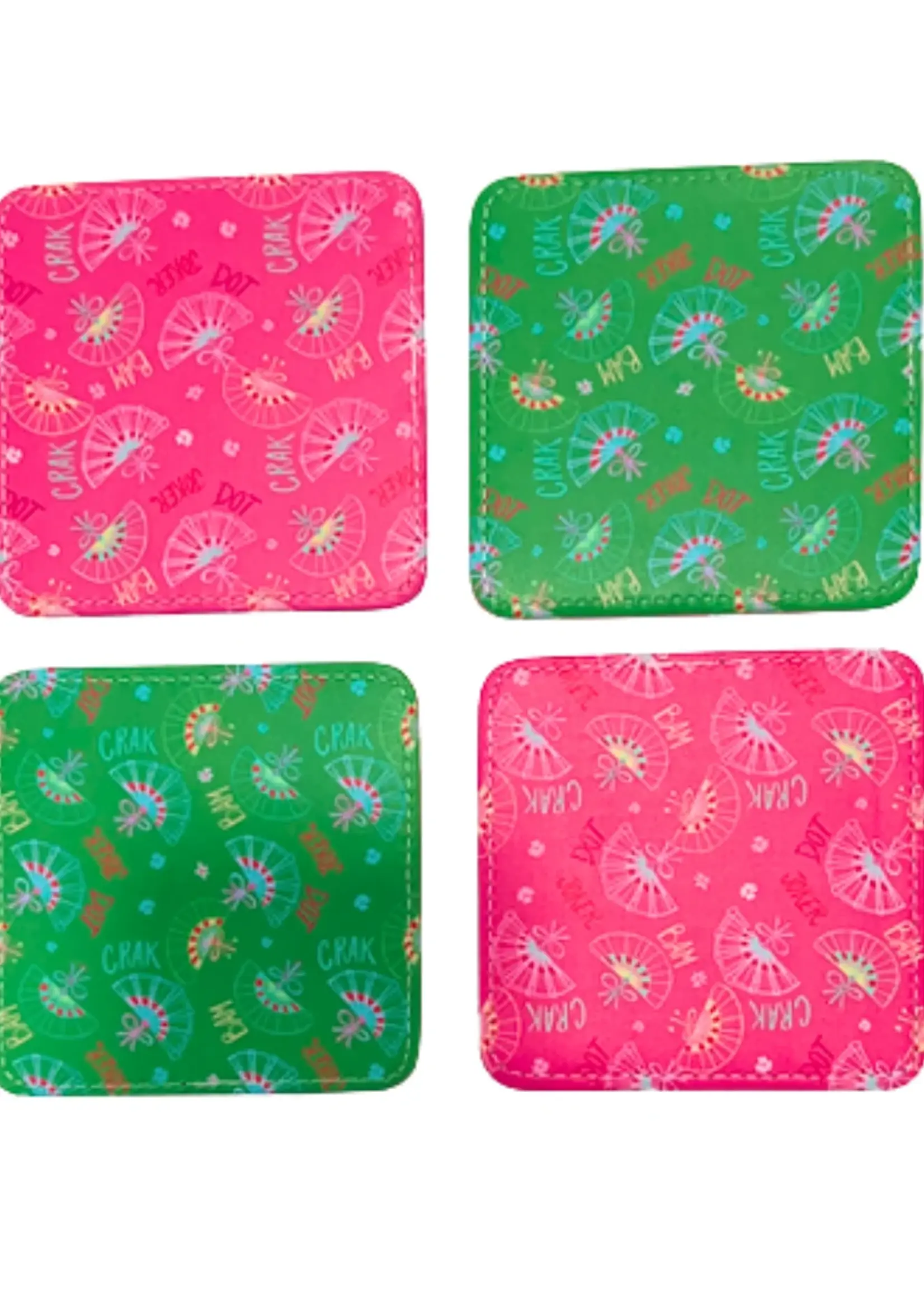 KEVA Coasters Set/4 - Bonjour Mahjong