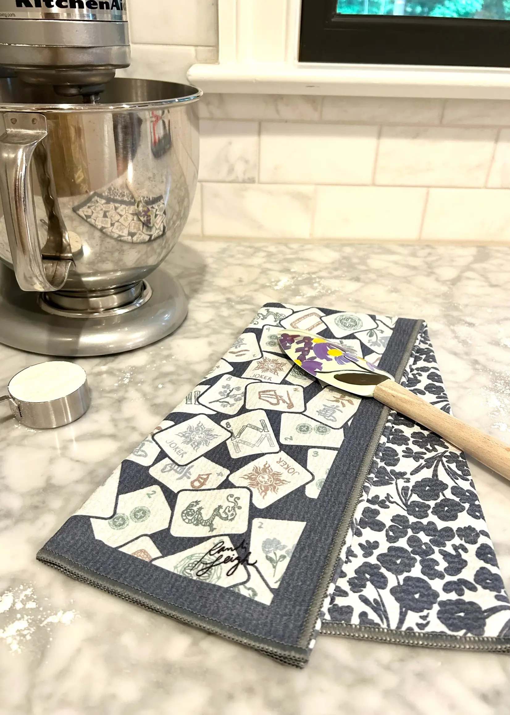 KEVA Double Sided Tea Towel - Bam & Bloom