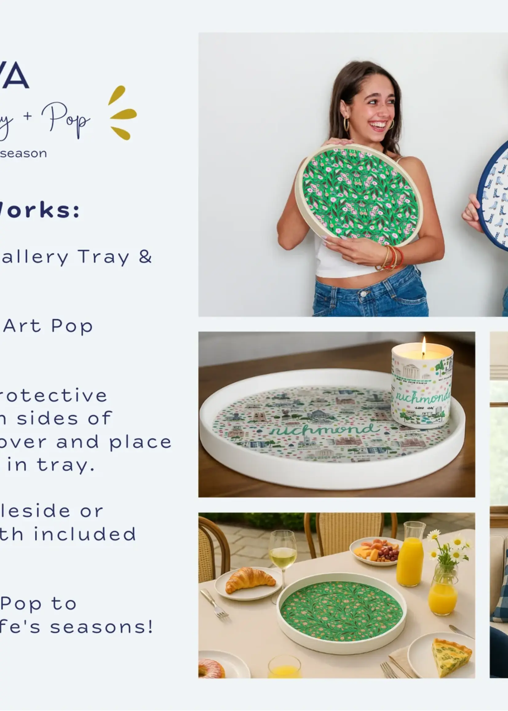 KEVA Tray Pop - Amina & Tutti Frutti