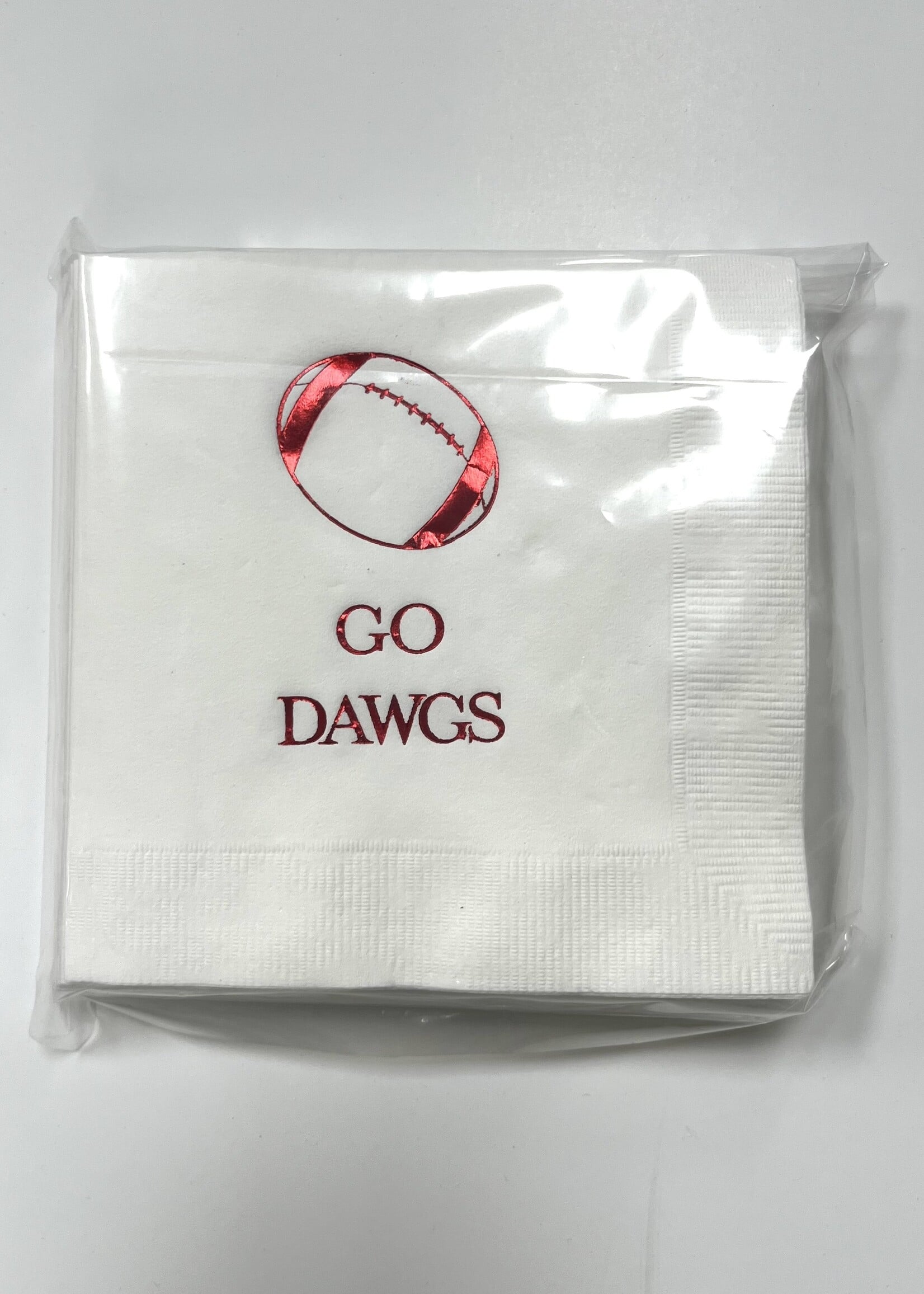 Embossed Graphics Game Day Cocktail Napkins Set of 100