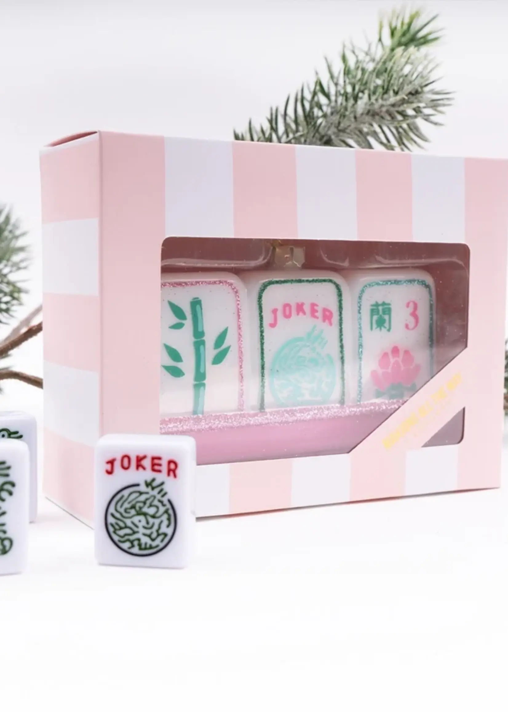 8 Oak Lane Mahjong Ornament