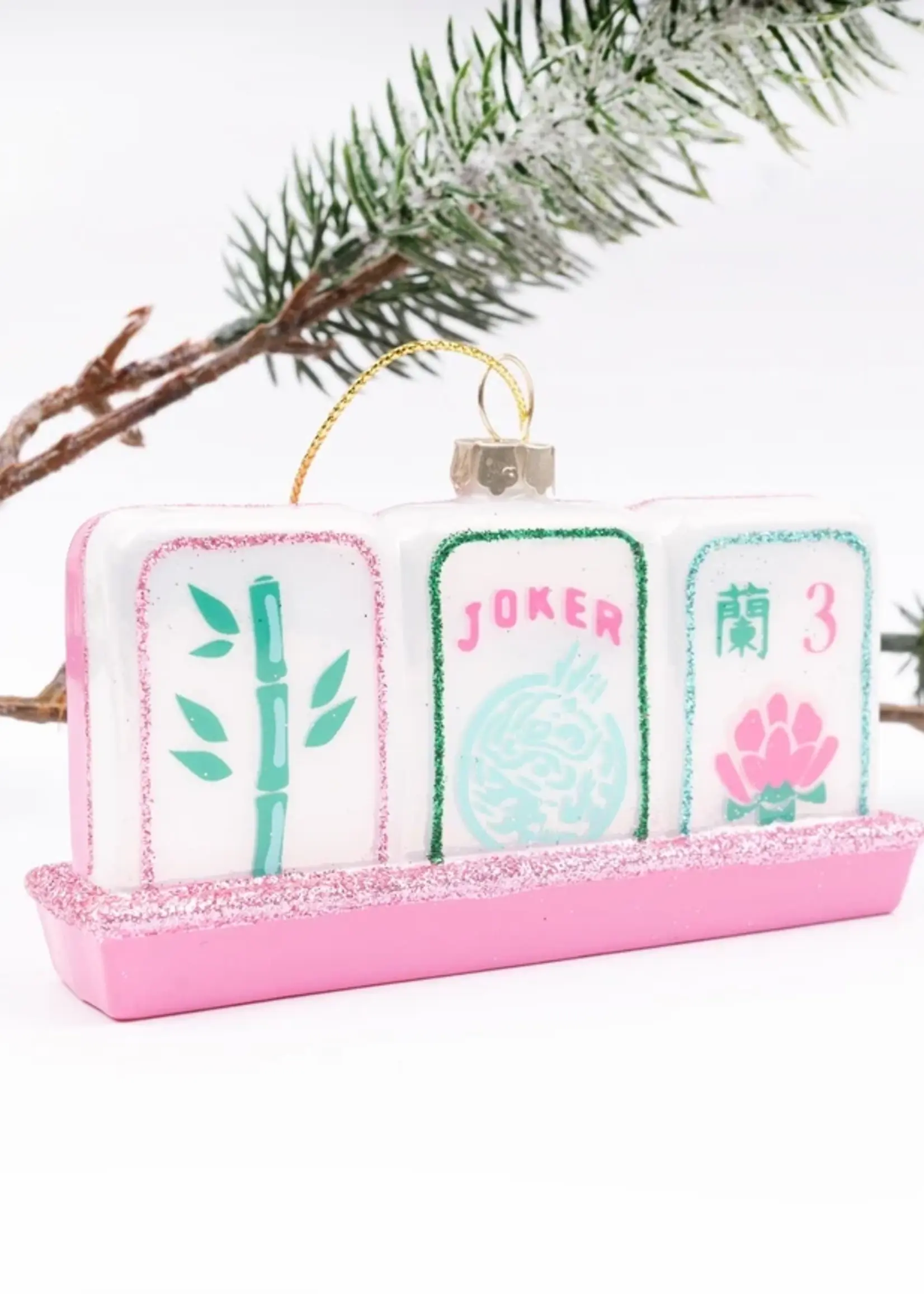 8 Oak Lane Mahjong Ornament