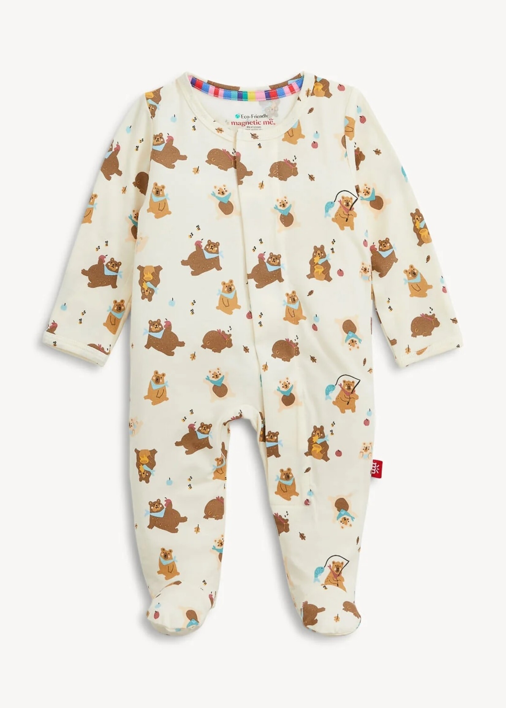 magnetic me Beary Silly Magnetic Modal Footie