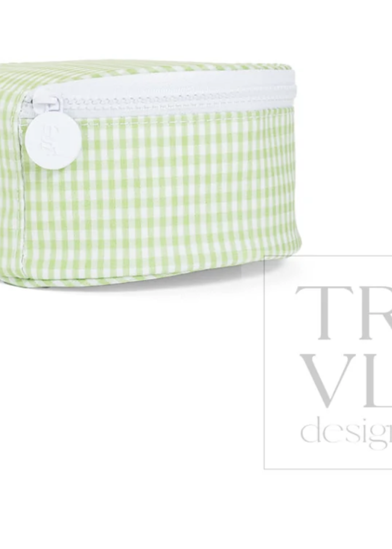 TRVL DESIGN IOW monogrammed Jewelry Round Up- Gingham Leaf