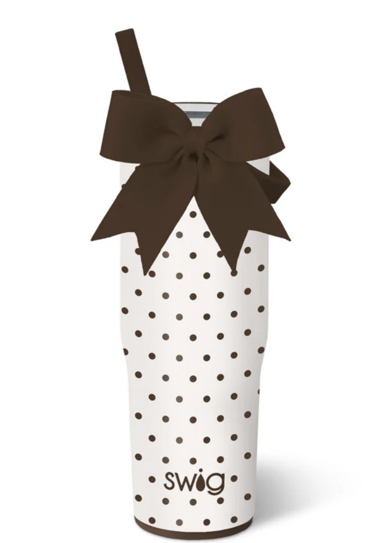 swig Mocha Dots To-Go Tumbler 30 oz