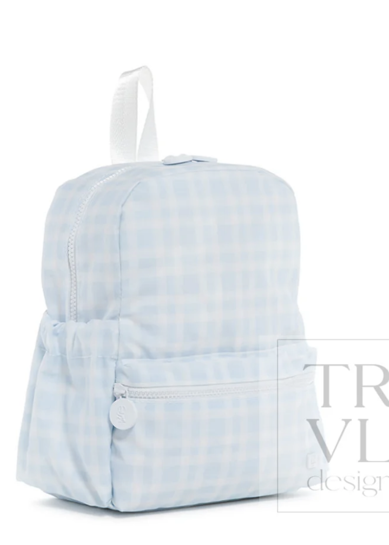 TRVL DESIGN Mini Backer Pimlico Plaid Blue